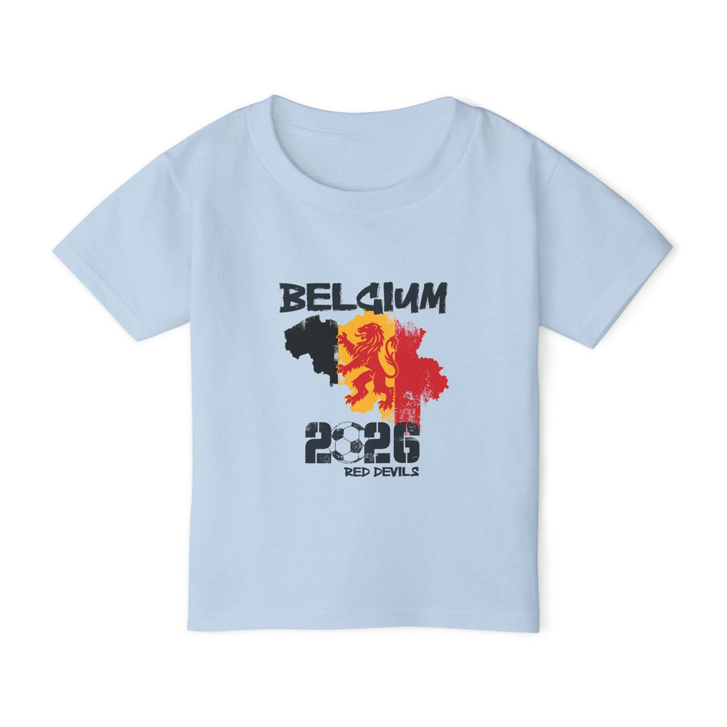 Belgium 2026 Red Devils Lion Vlaanderen T-Shirt