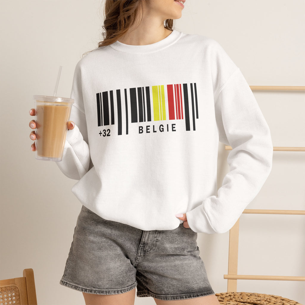 Avila Belgium Barcode +32 Sweatshirt