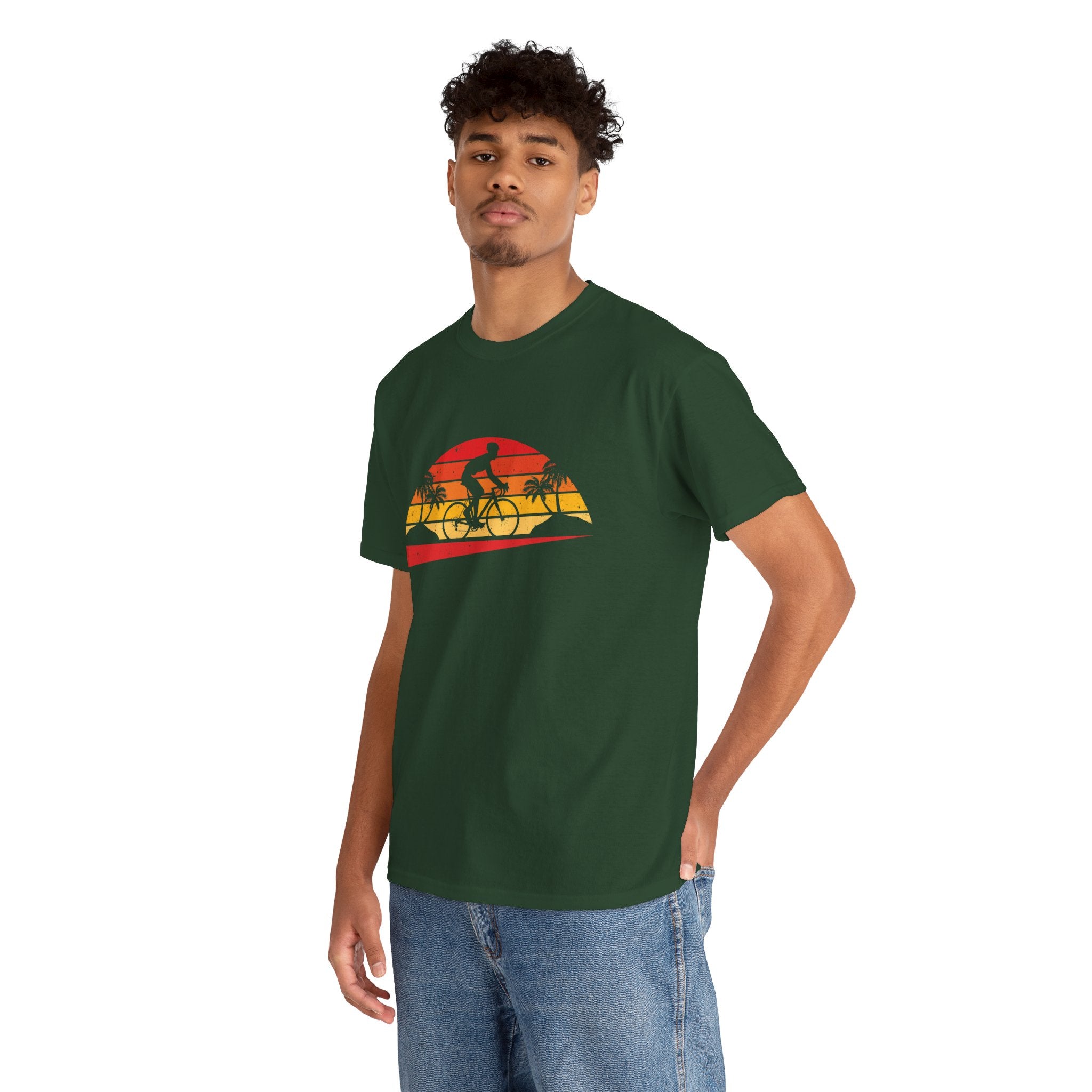 Cycling Sunset T-Shirt