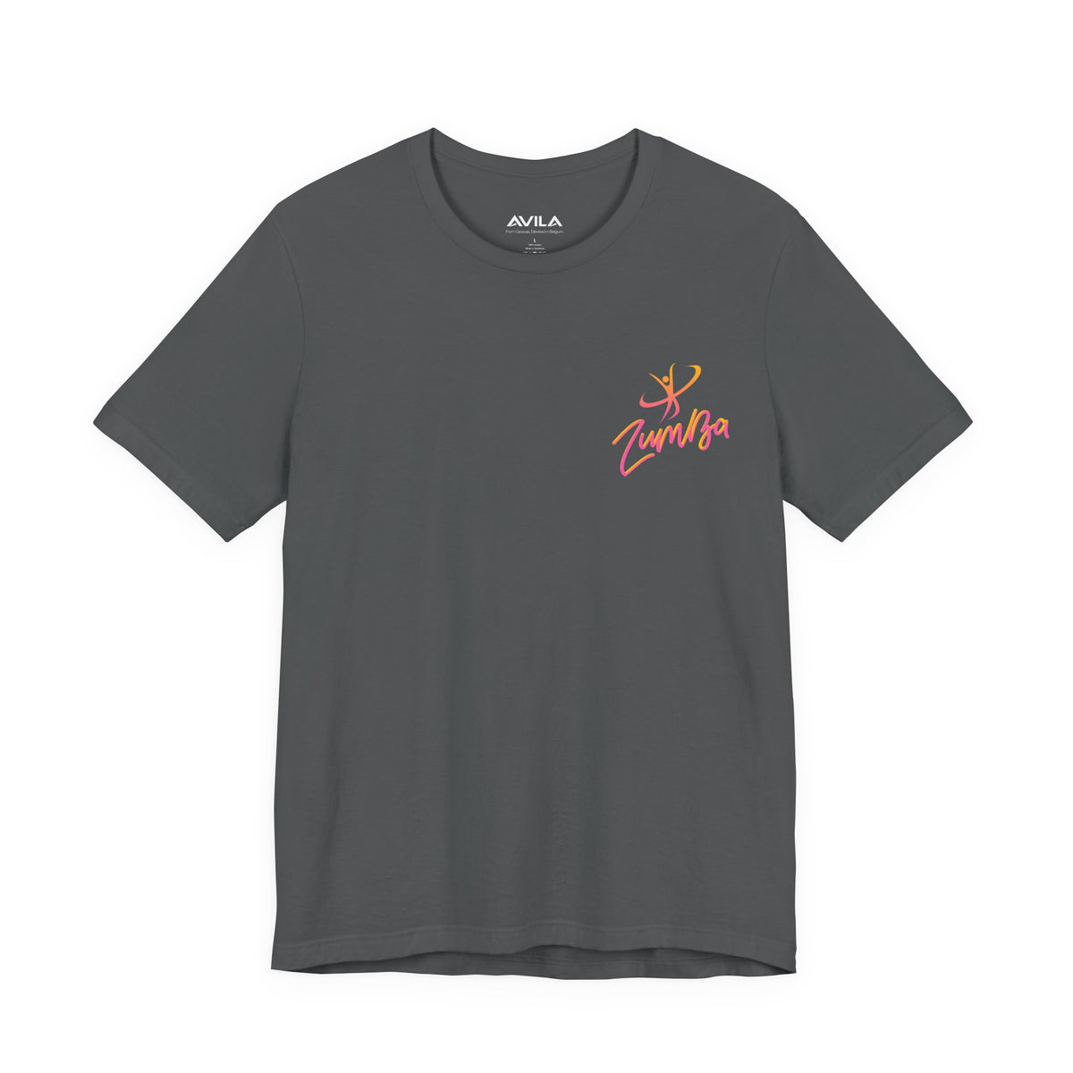 Zumba Dance Script Chest Tee