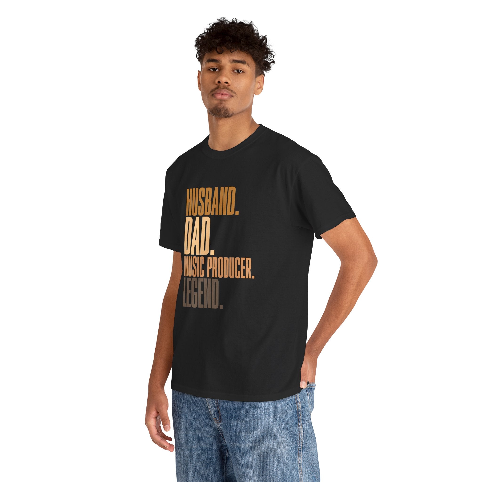Husband Dad Music Producer Legend T-Shirt