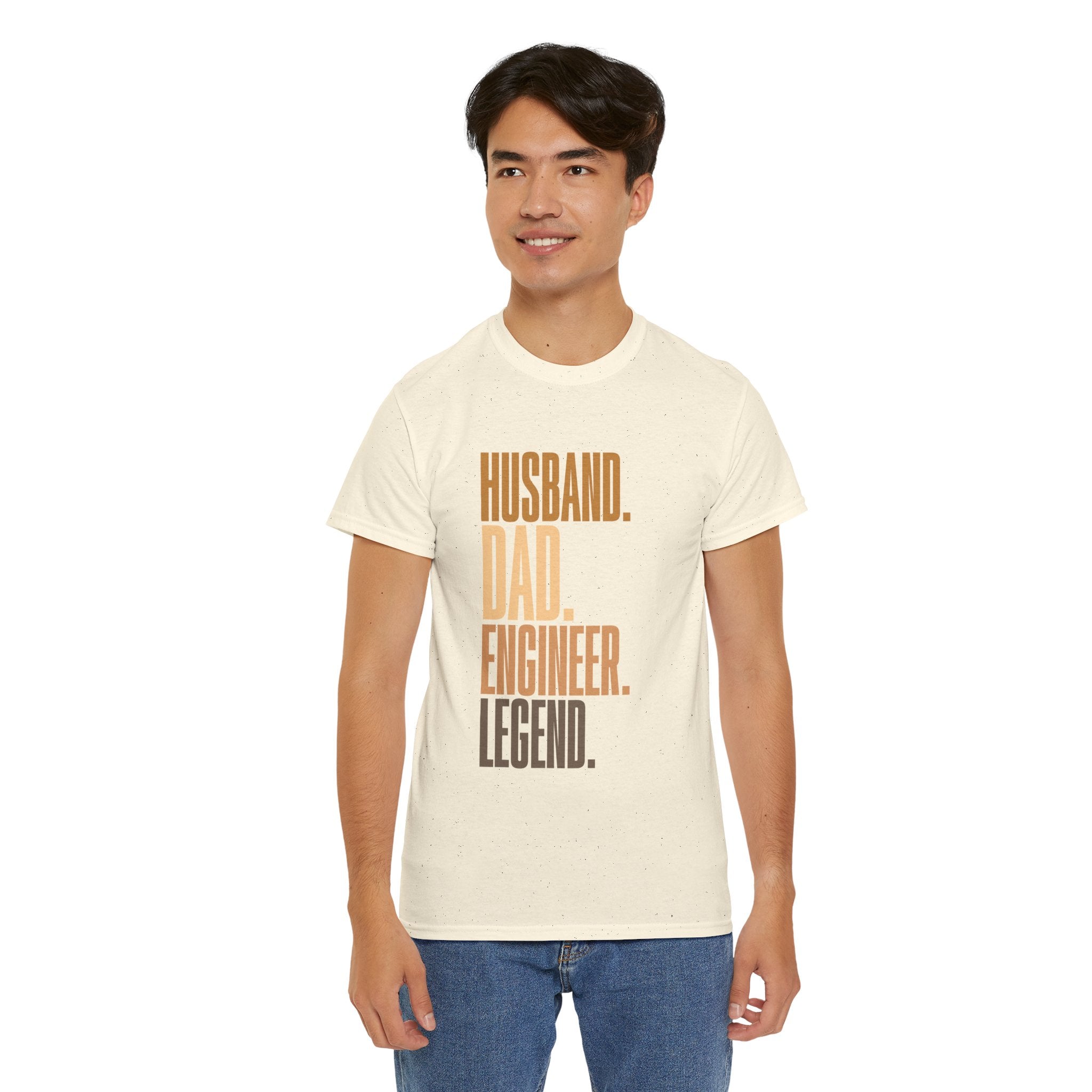 Husband Dad Engineer Legend T-Shirt