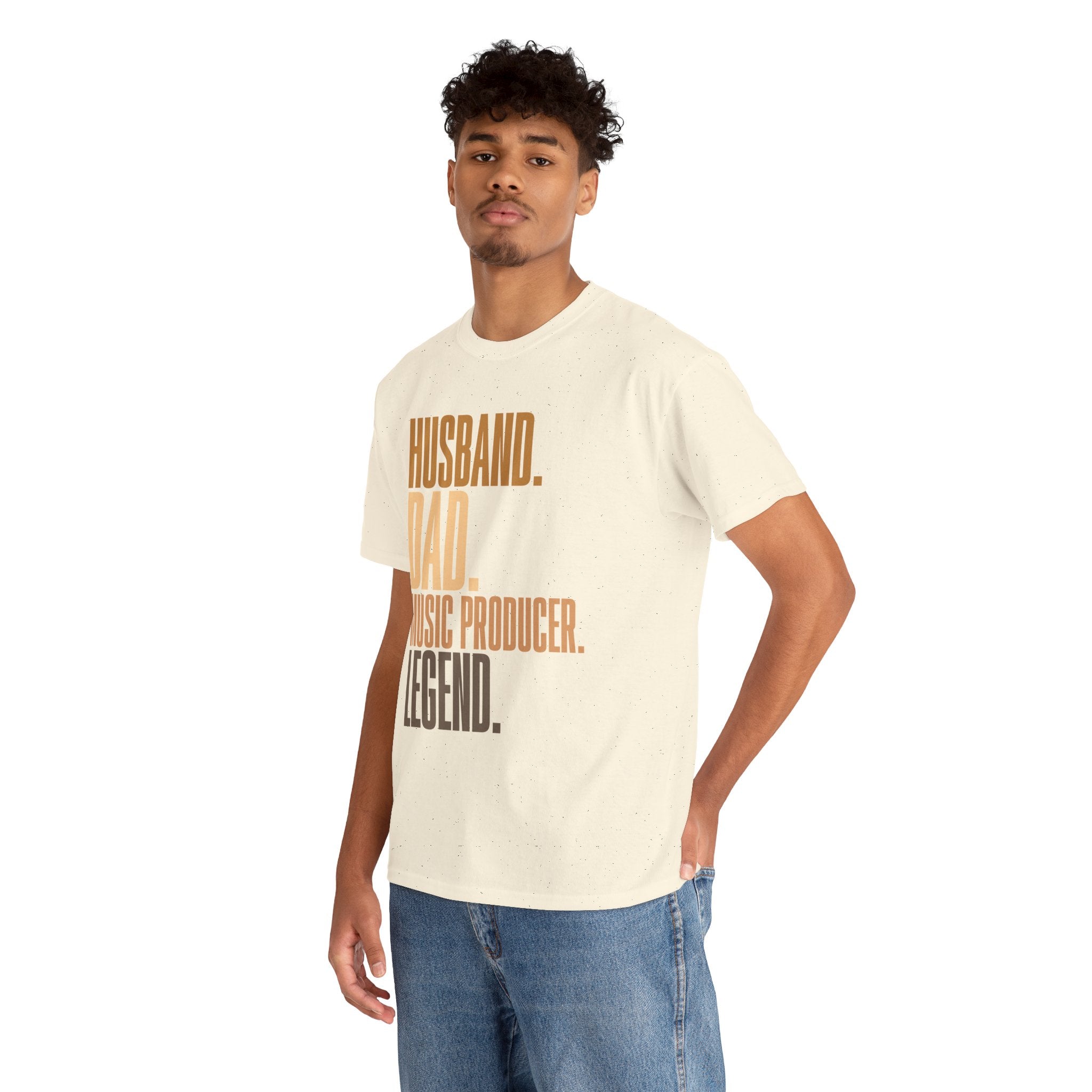 Husband Dad Music Producer Legend T-Shirt