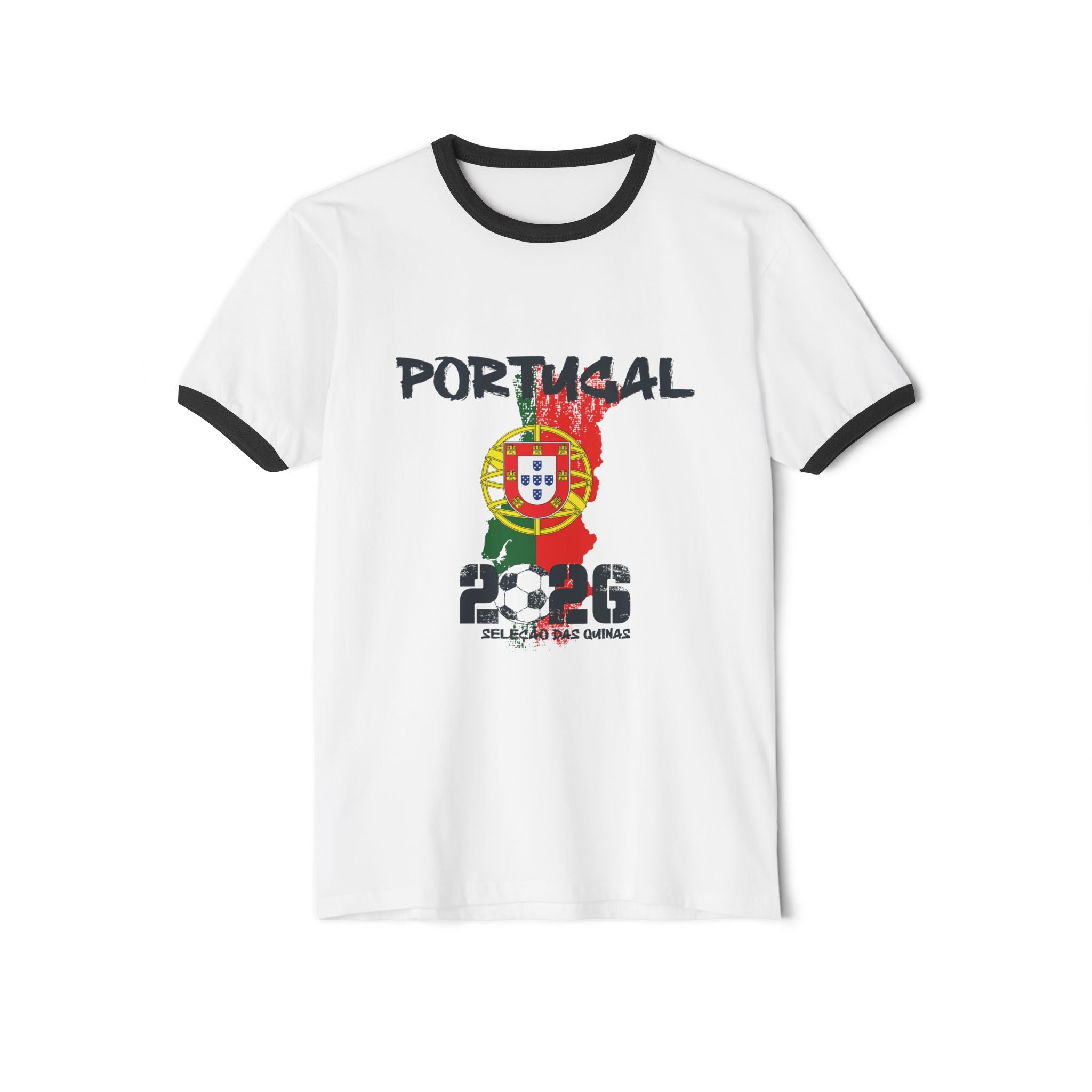Portugal 2026 Soccer Ringer Tee
