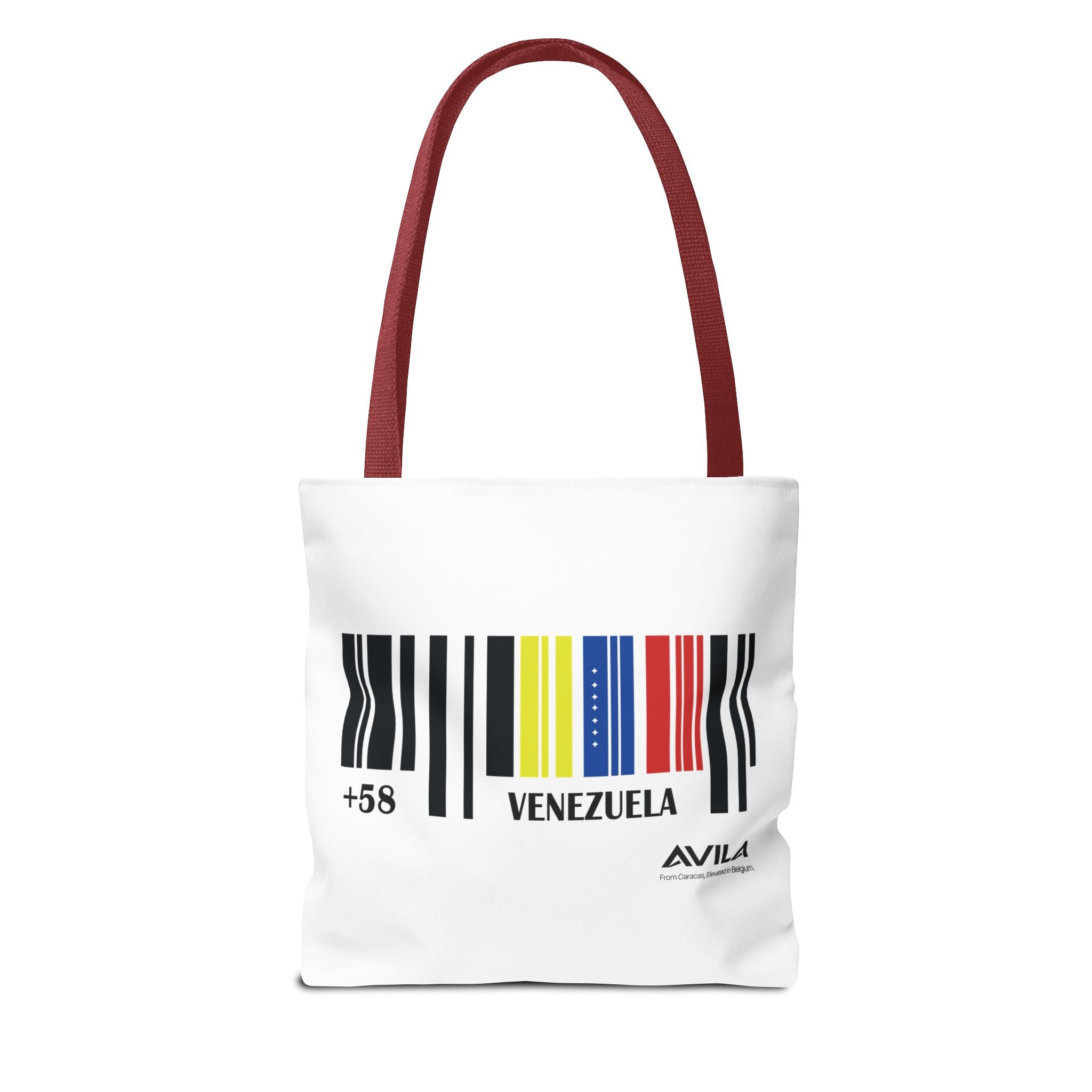 Venezuela Flag Barcode Tote Bag