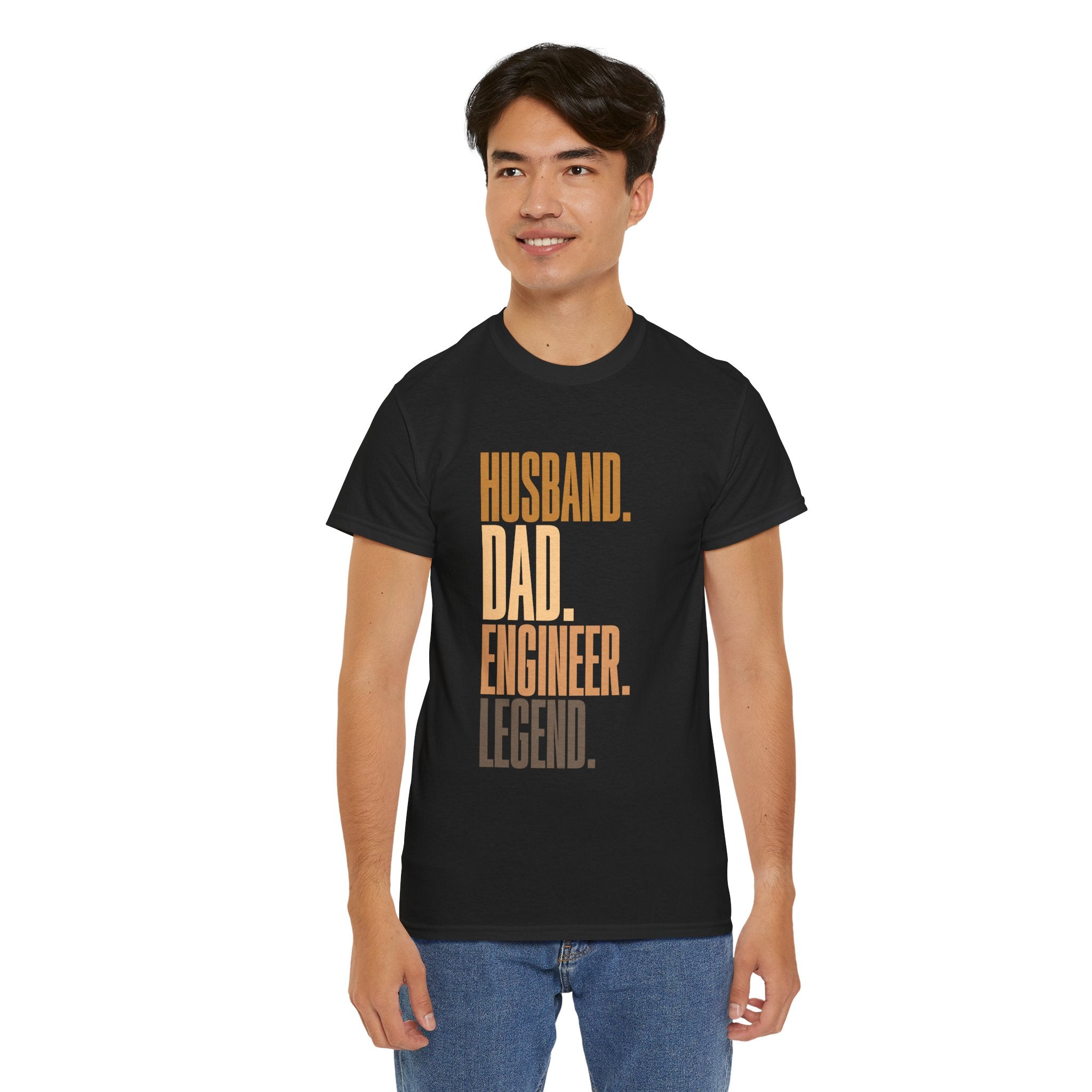 Husband Dad Engineer Legend T-Shirt