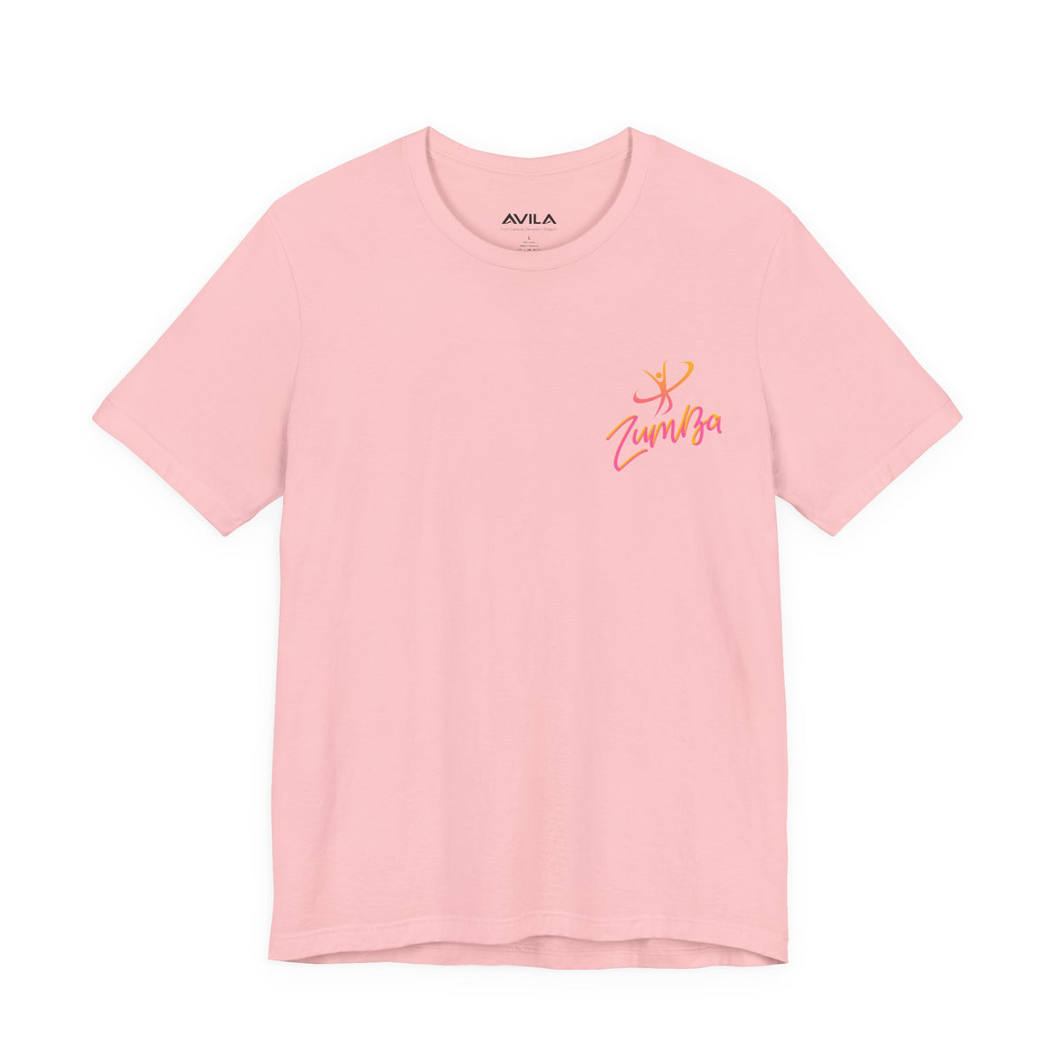 Zumba Dance Script Chest Tee