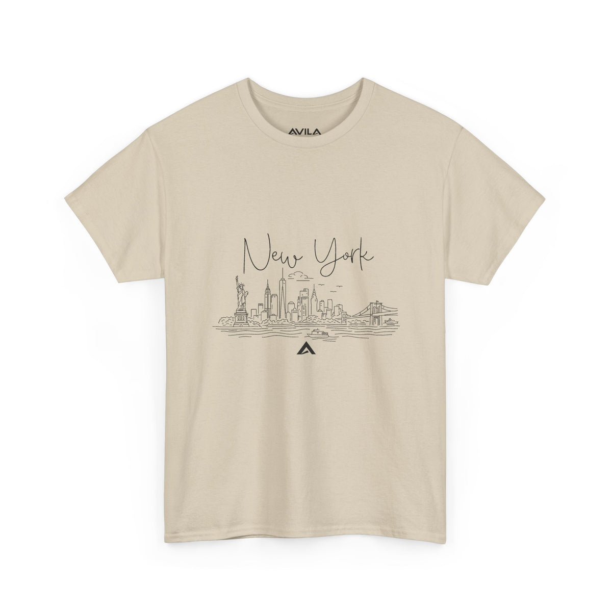 New York Skyline Graphic T-Shirt