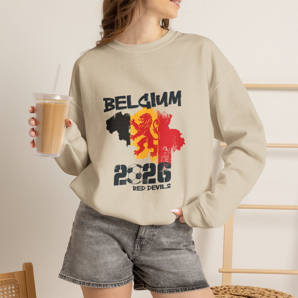 Belgium 2026 Red Devils Vlaanderen Sweatshirt
