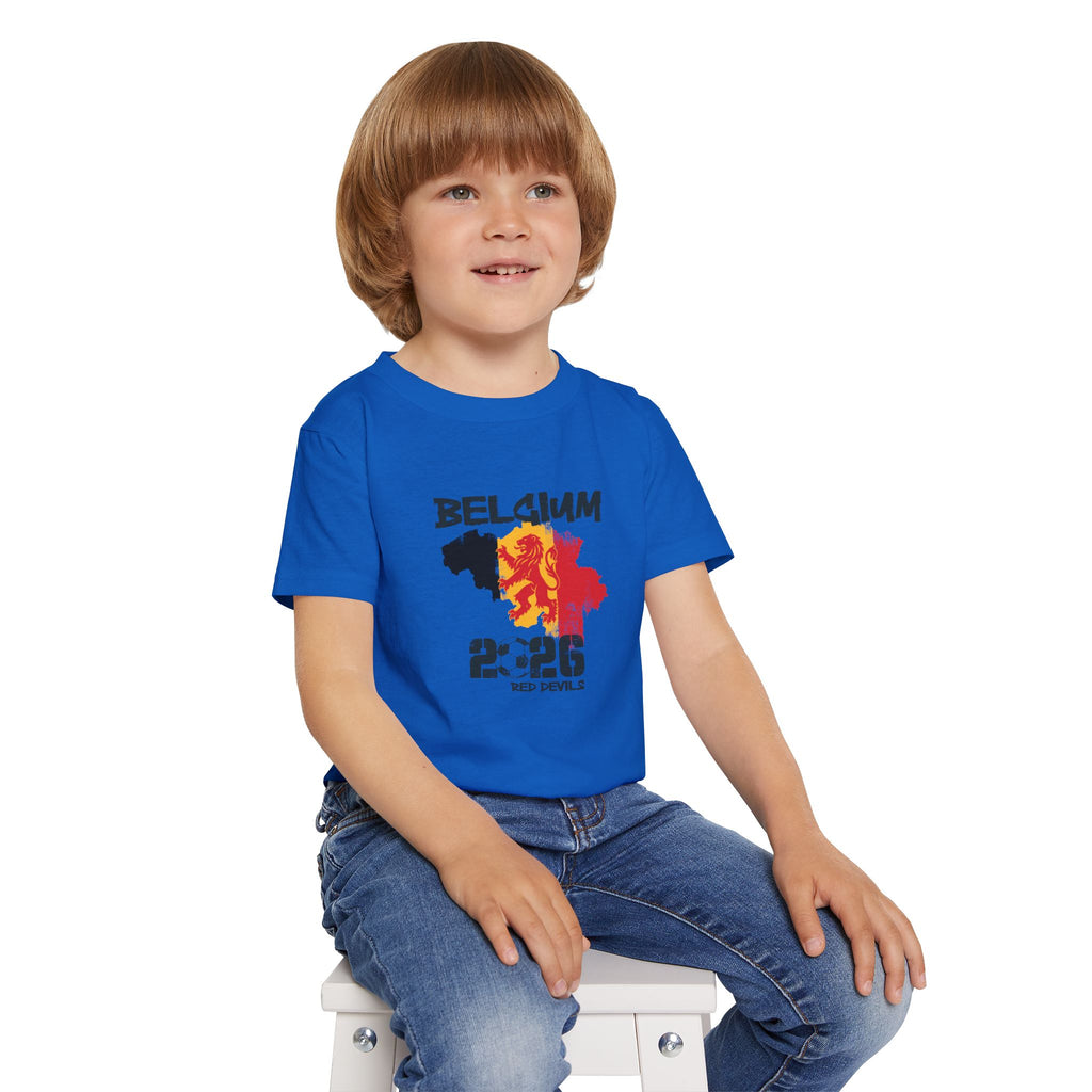 Belgium 2026 Red Devils Lion Vlaanderen T-Shirt