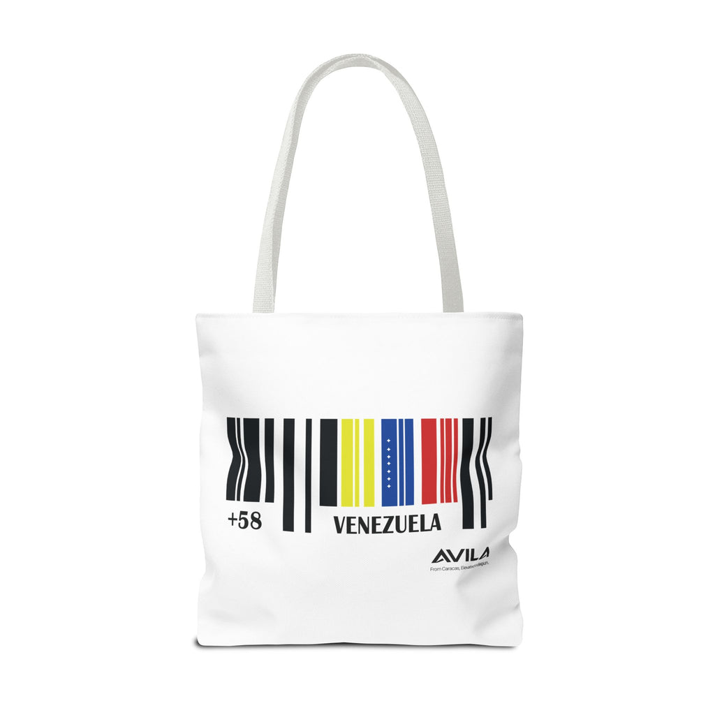 Venezuela Flag Barcode Tote Bag