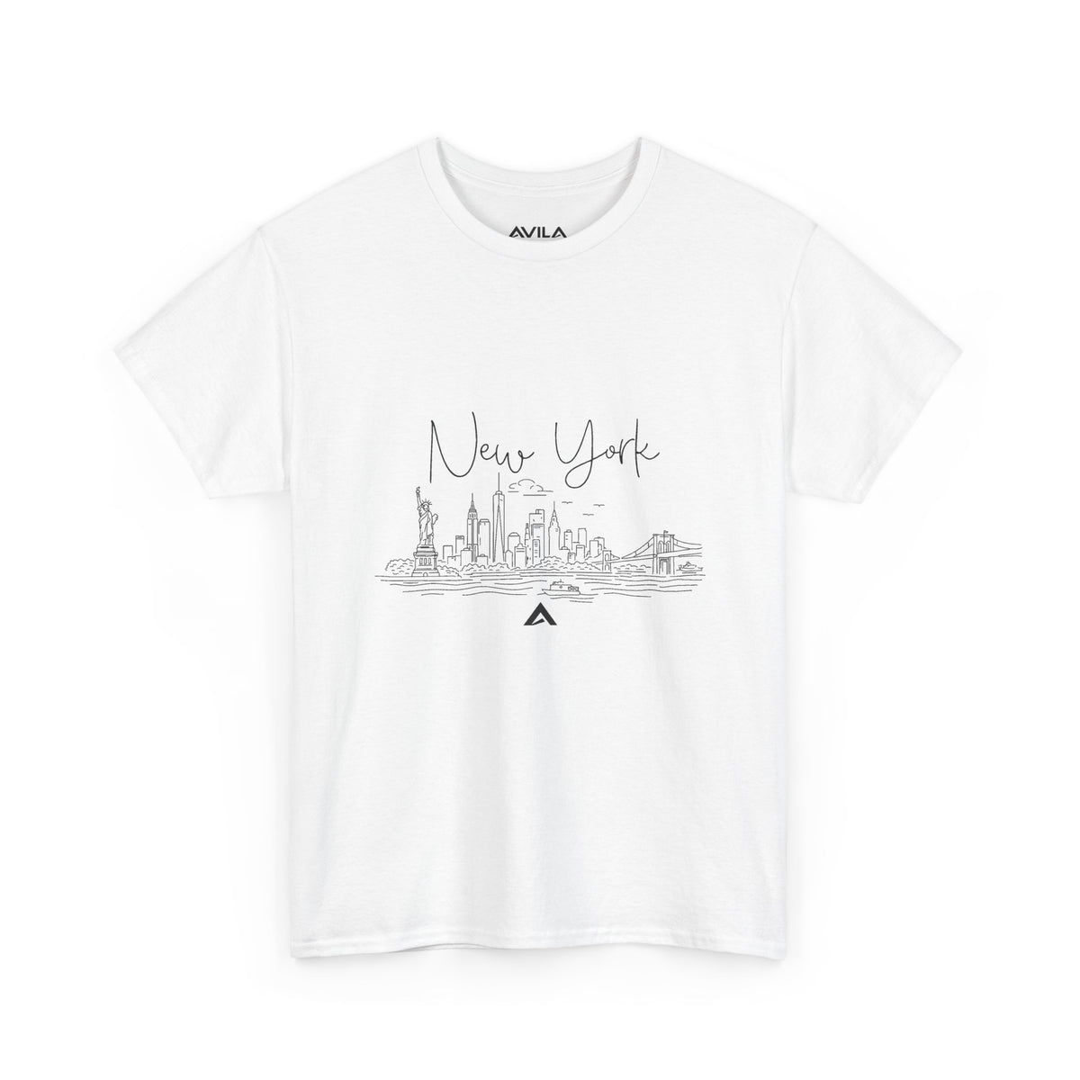 New York Skyline Graphic T-Shirt