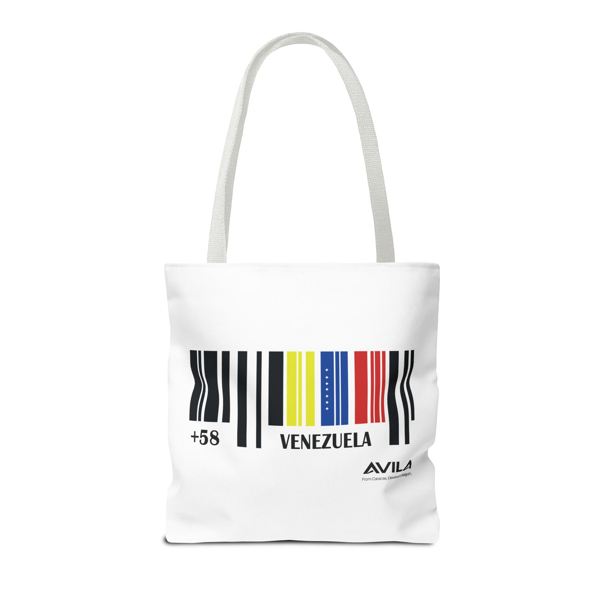 Venezuela Flag Barcode Tote Bag