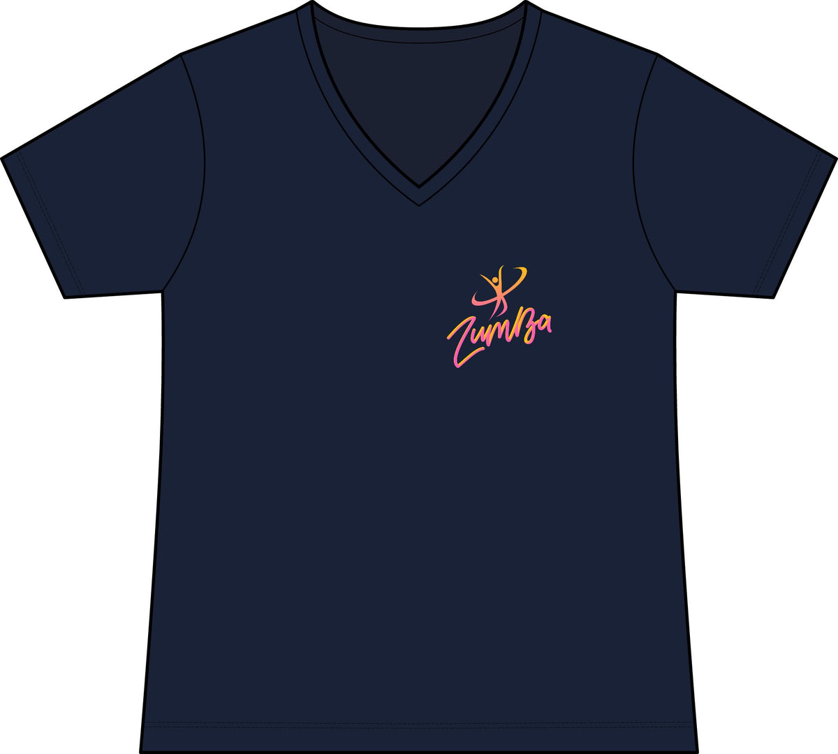 Zumba Women's V-Neck Tee