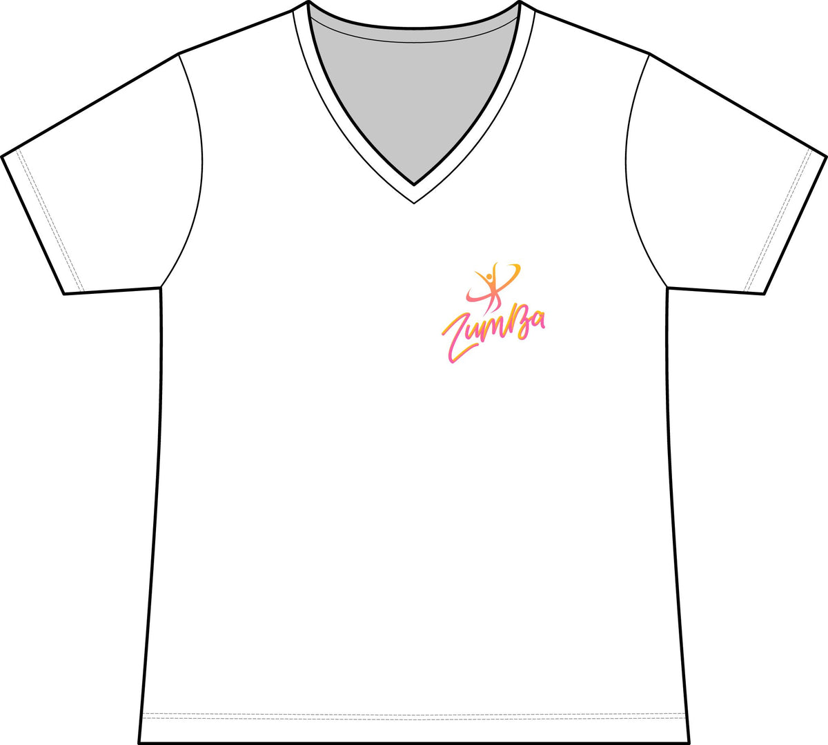 Zumba Women's V-Neck Tee