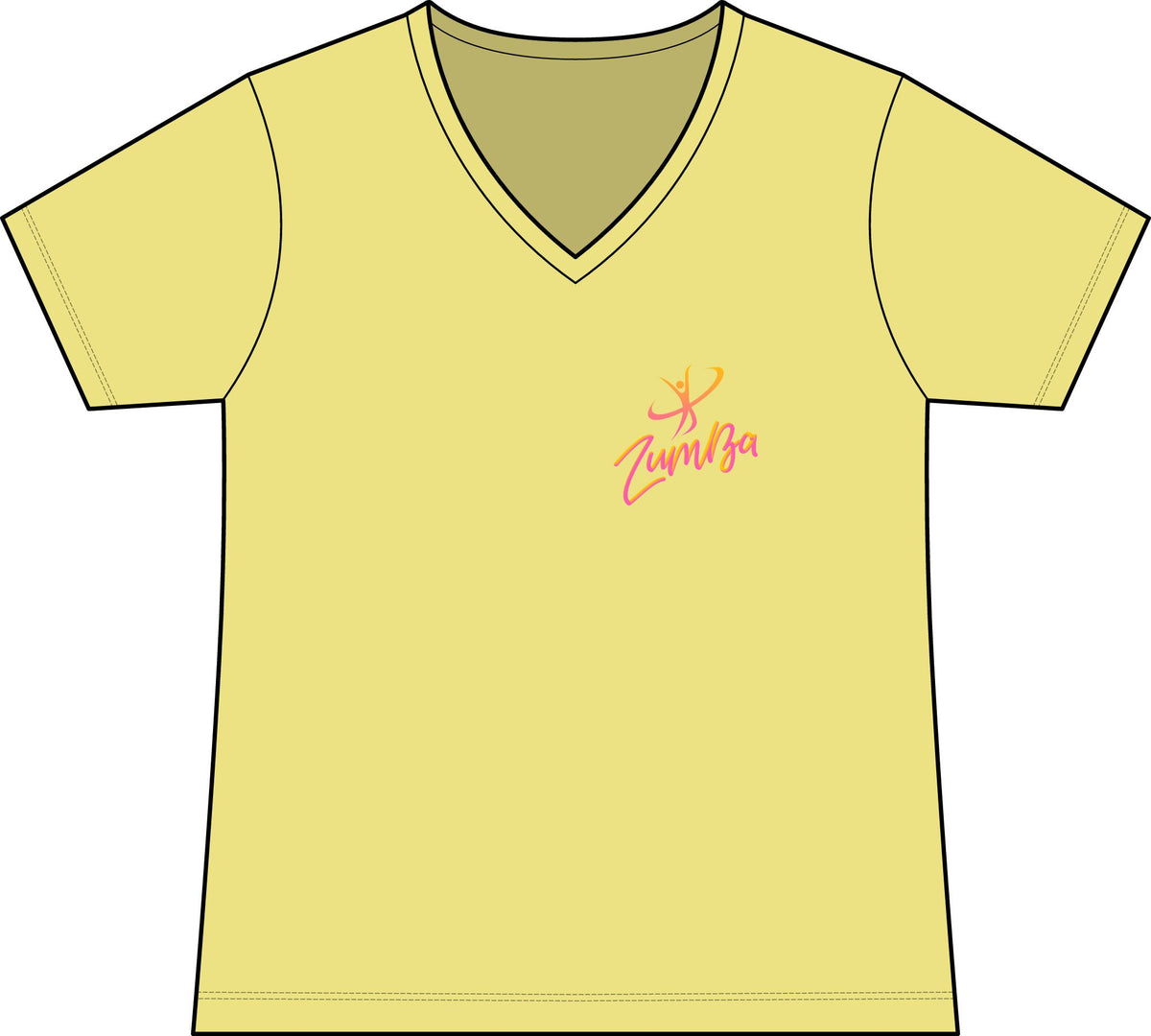 Zumba Women's V-Neck Tee