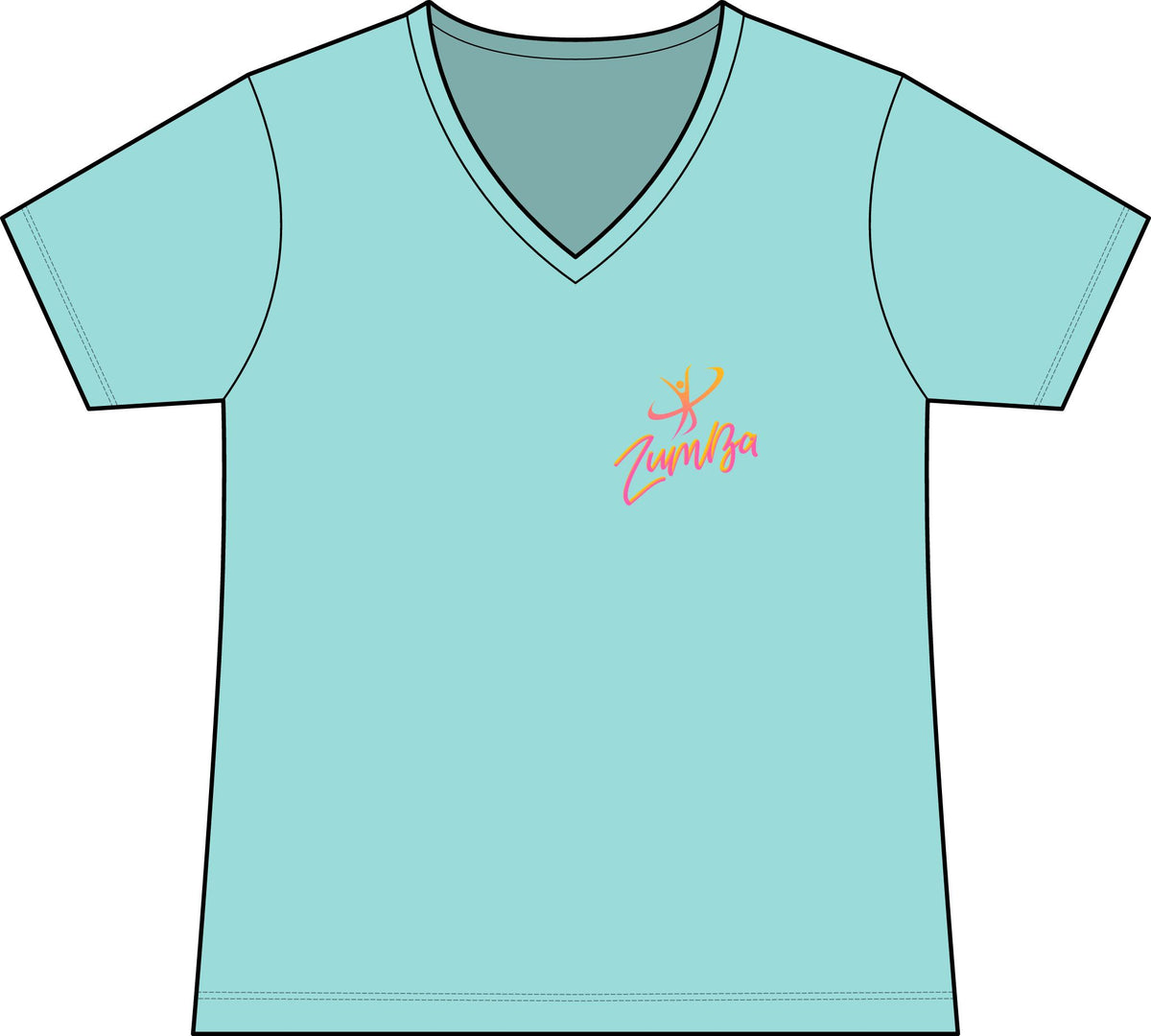 Zumba Women's V-Neck Tee