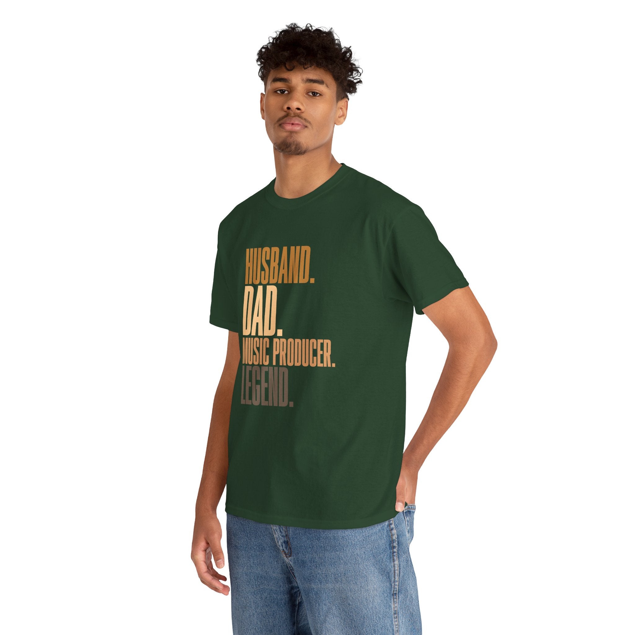 Husband Dad Music Producer Legend T-Shirt