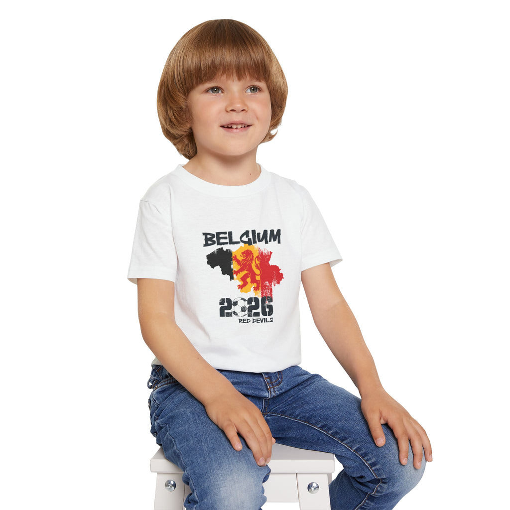Belgium 2026 Red Devils Lion Vlaanderen T-Shirt
