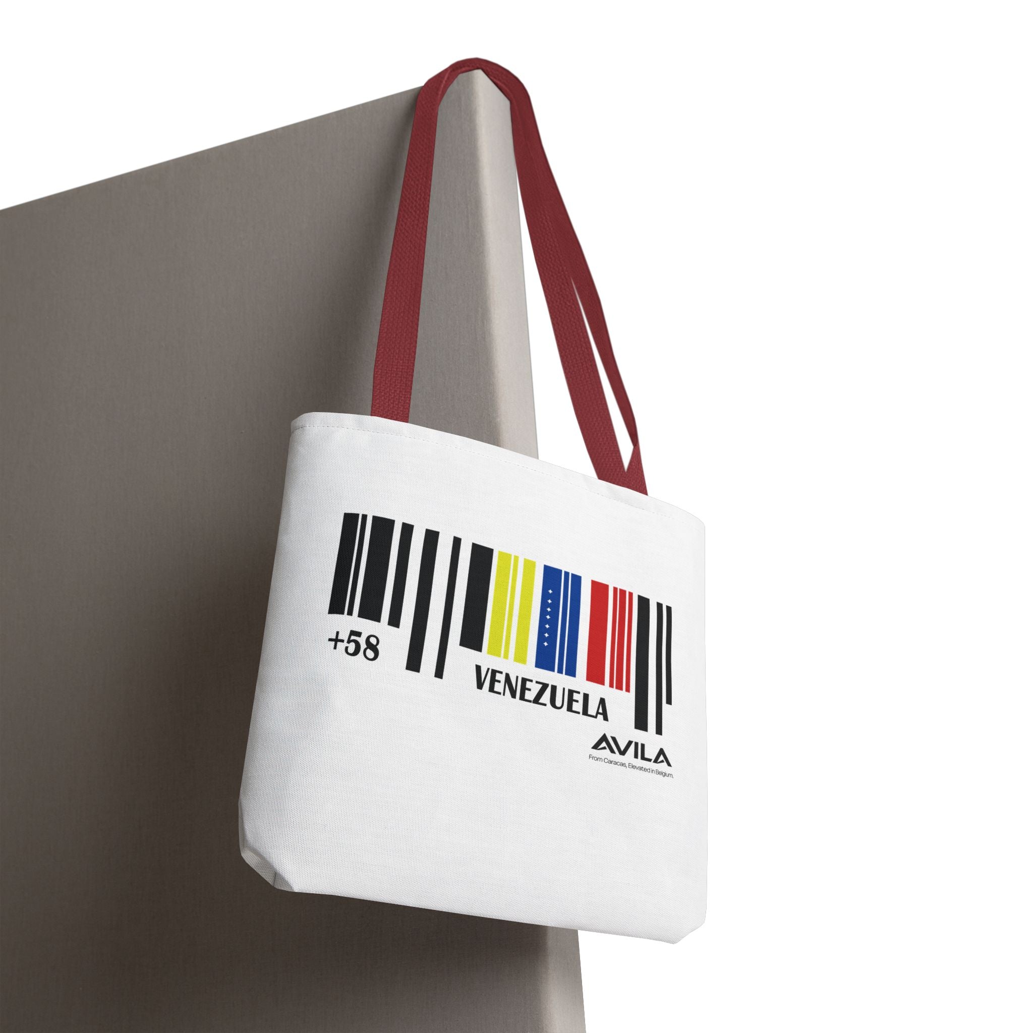 Venezuela Flag Barcode Tote Bag