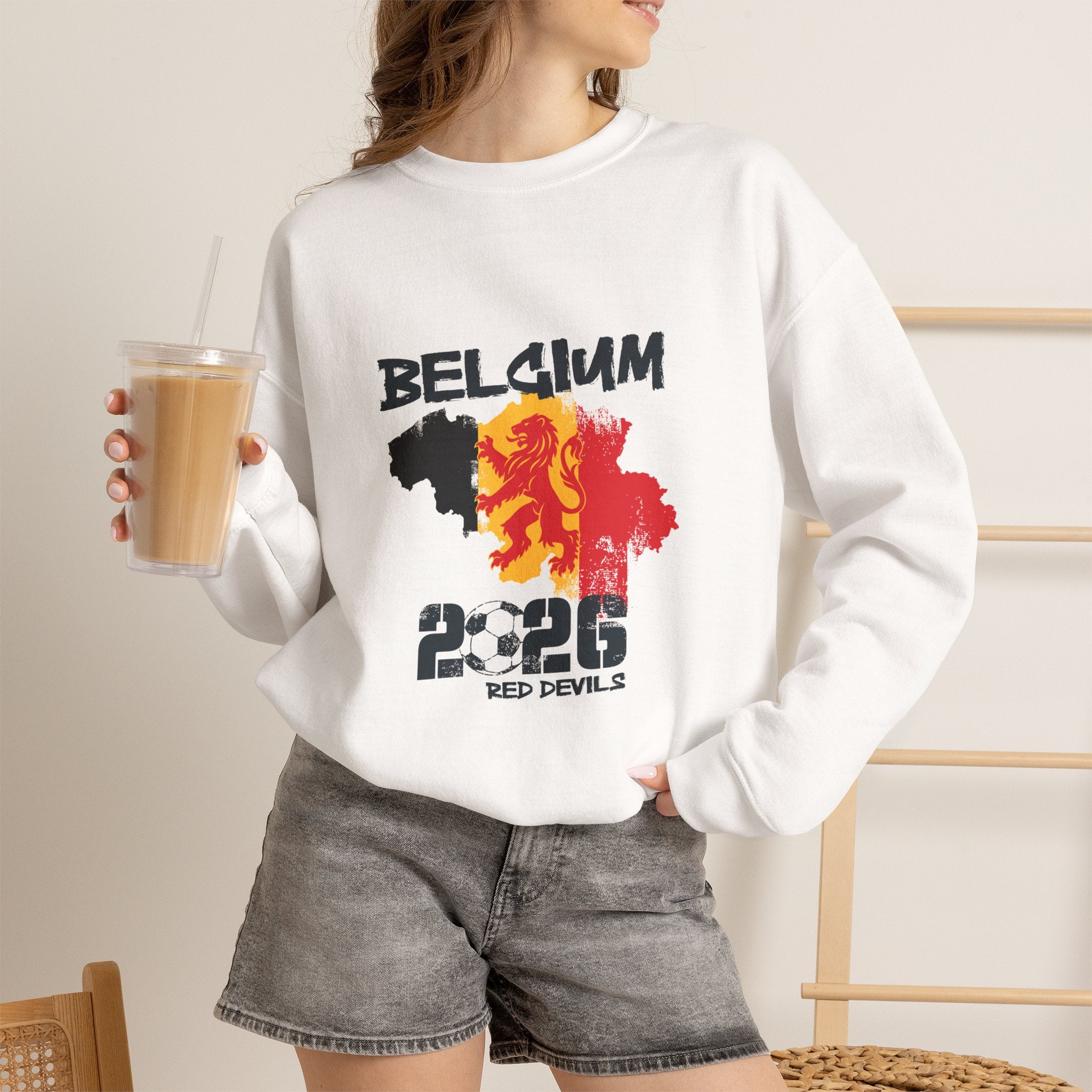 Belgium 2026 Red Devils Vlaanderen Sweatshirt