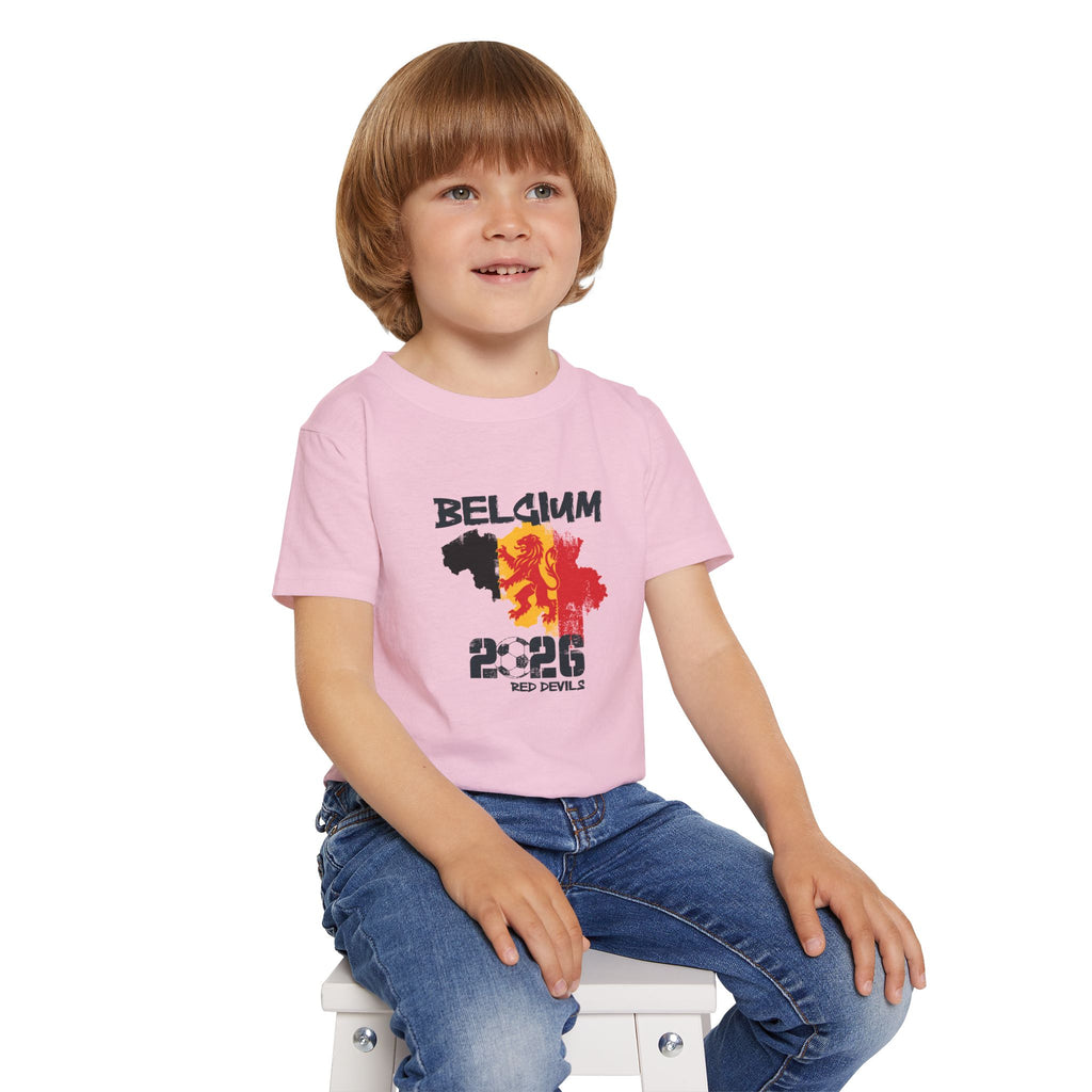 Belgium 2026 Red Devils Lion Vlaanderen T-Shirt