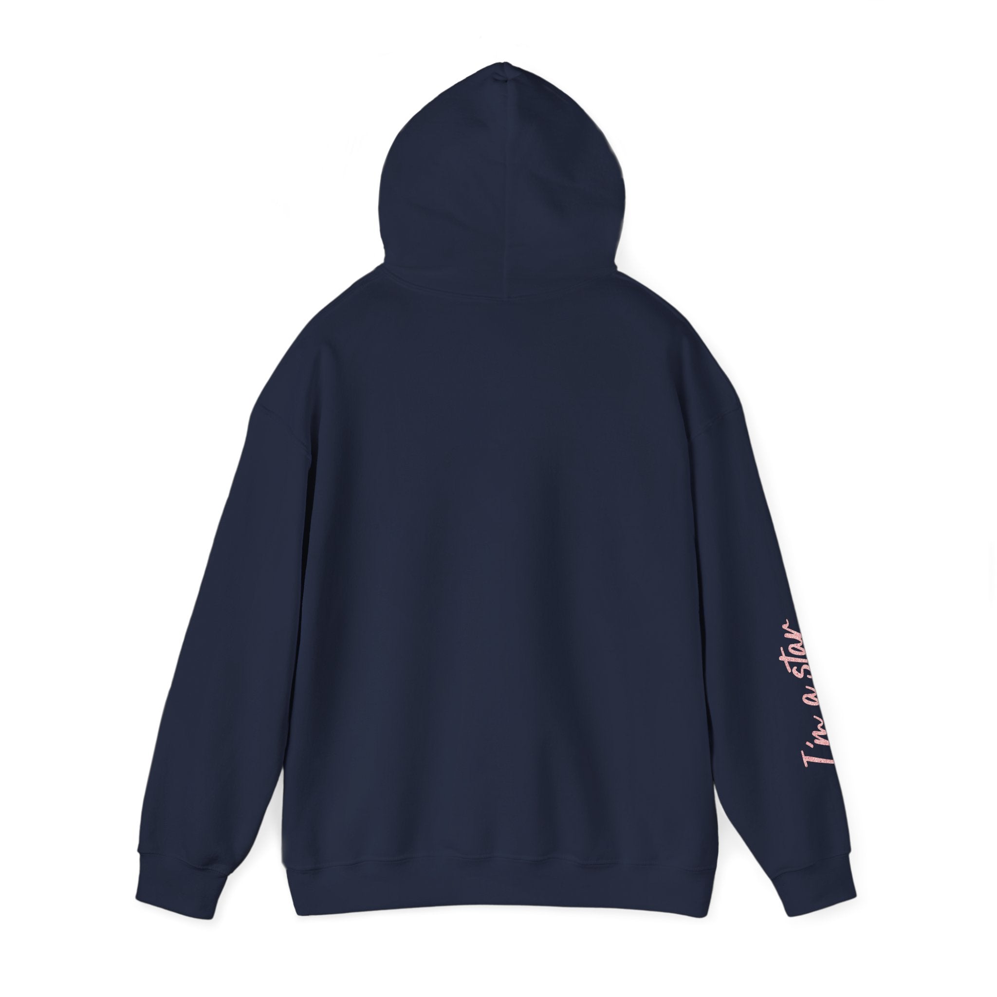 Pink Glitter Stars Sweter