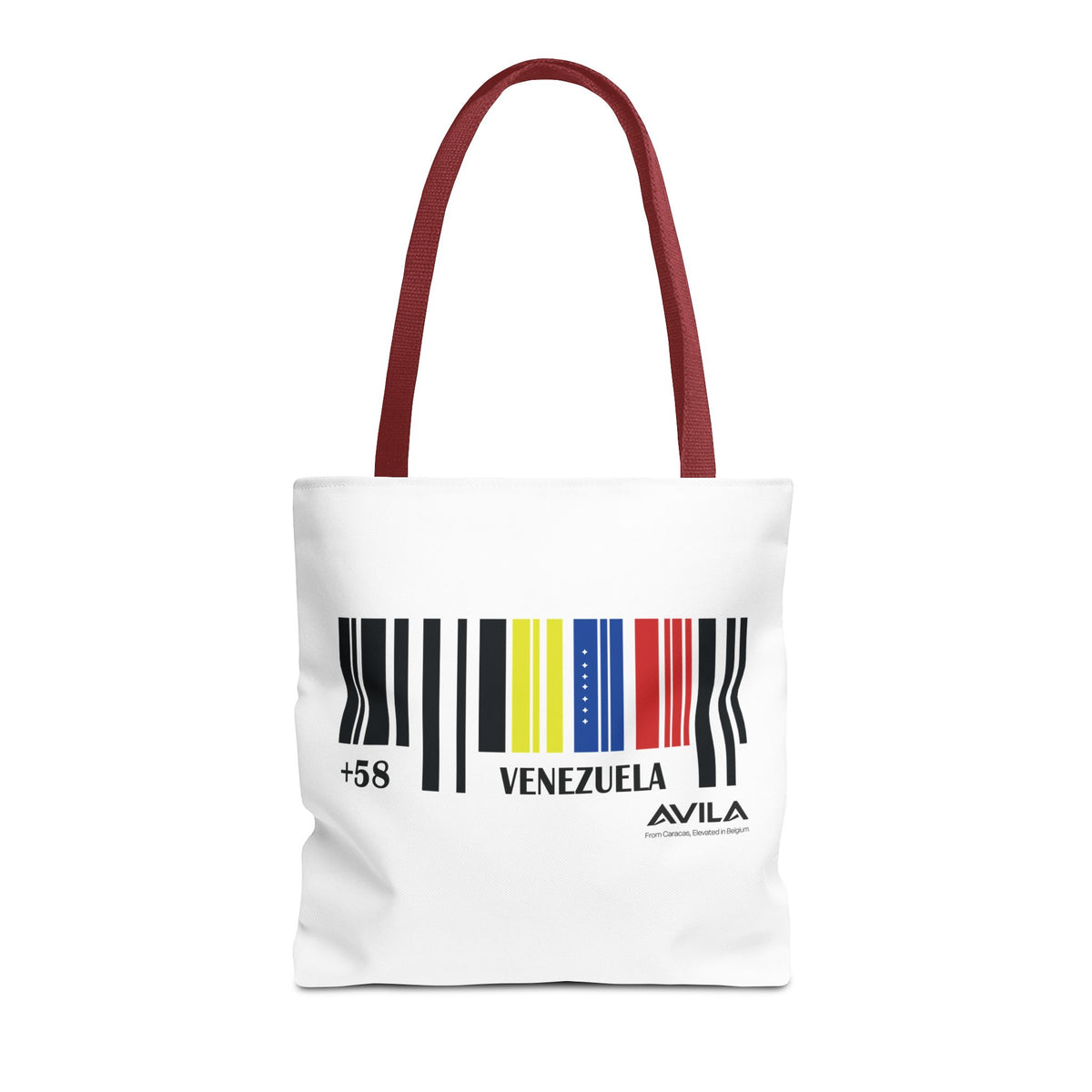 Venezuela Flag Barcode Tote Bag