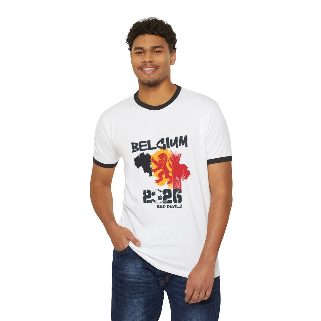 Belgium Red Devils Ringer T-Shirt