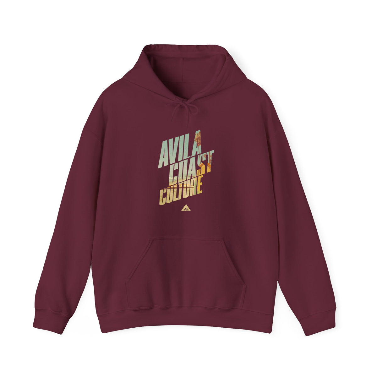 Coastal Surf Hoodie — Avila Coast Culture Graphic Pullover