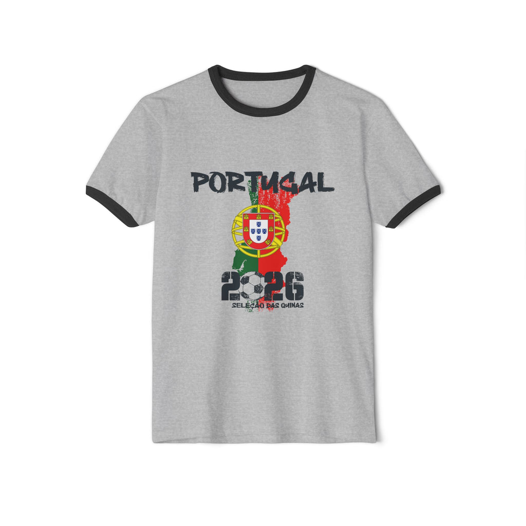 Portugal 2026 Soccer Ringer Tee