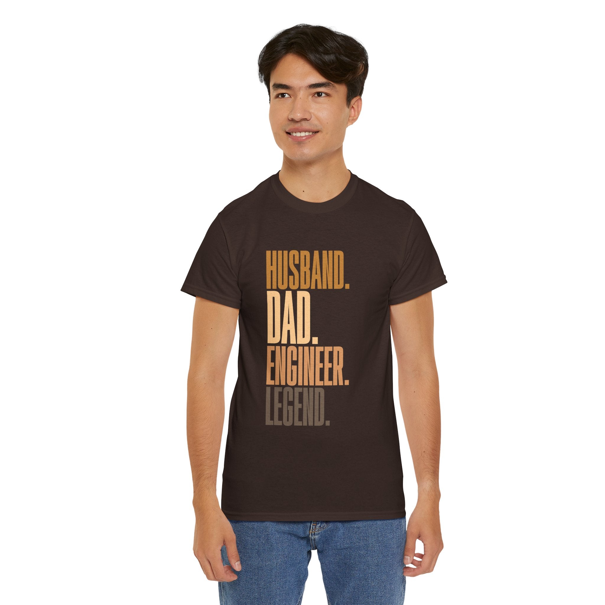 Husband Dad Engineer Legend T-Shirt
