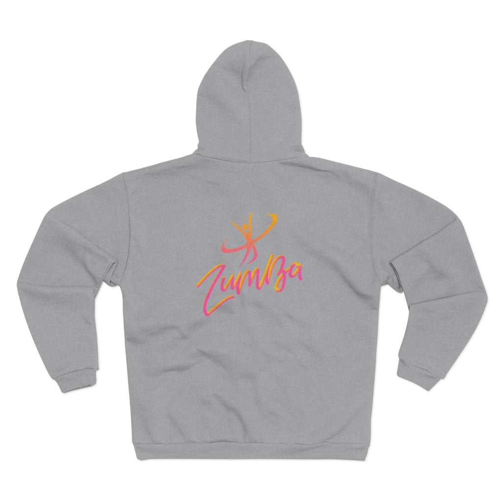 Zumba Zip Hoodie — Dance Fitness Hooded Jacket