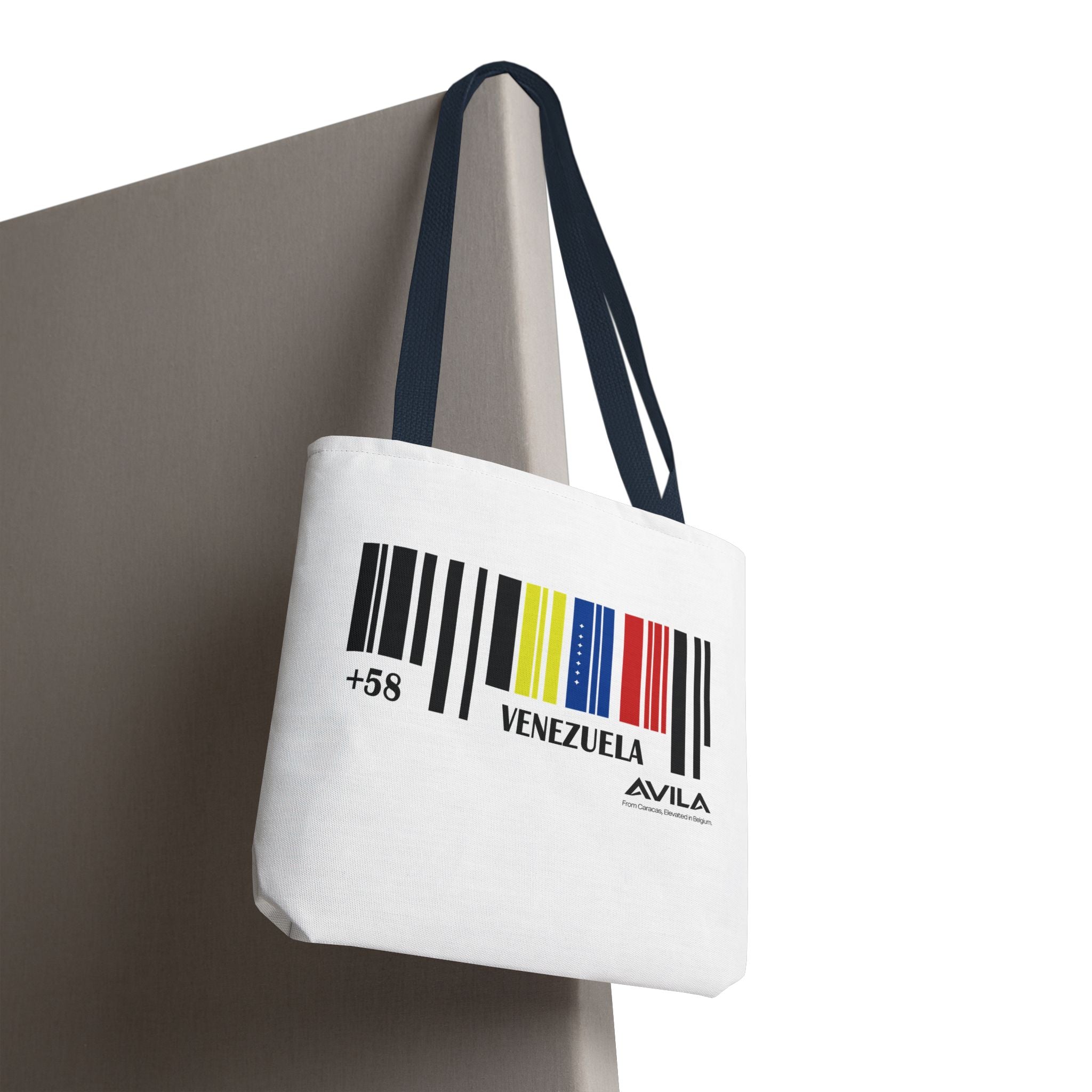 Venezuela Flag Barcode Tote Bag
