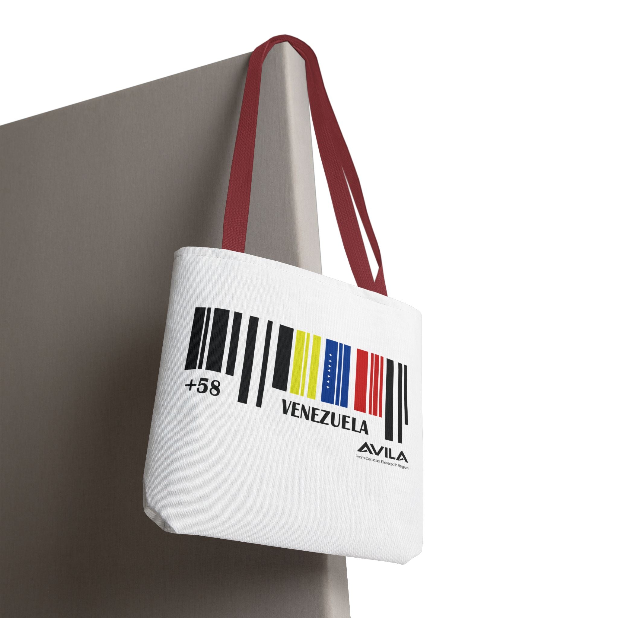 Venezuela Flag Barcode Tote Bag