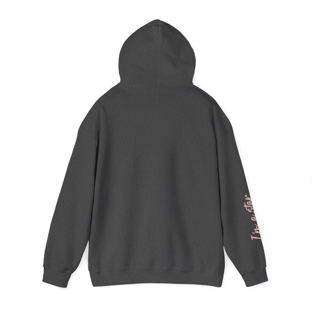 Pink Glitter Stars Sweter
