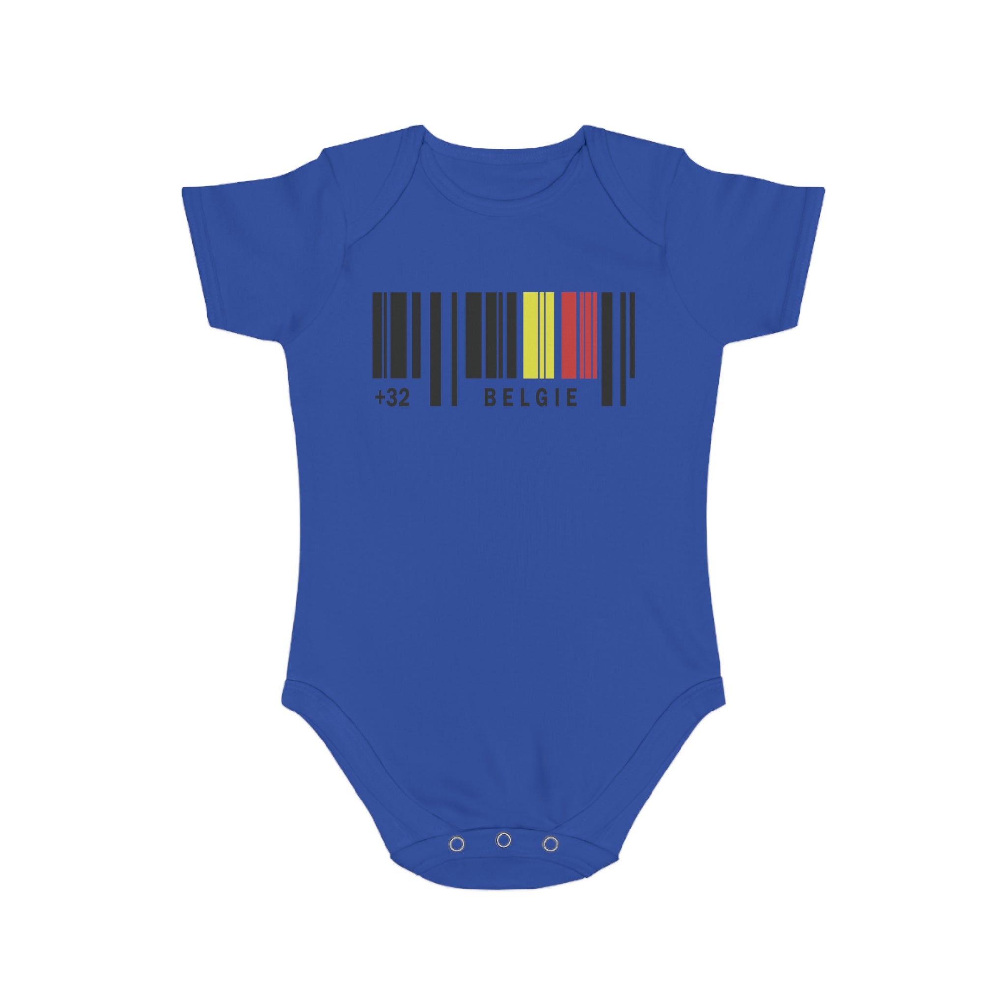 Belgium Barcode Baby Bodysuit