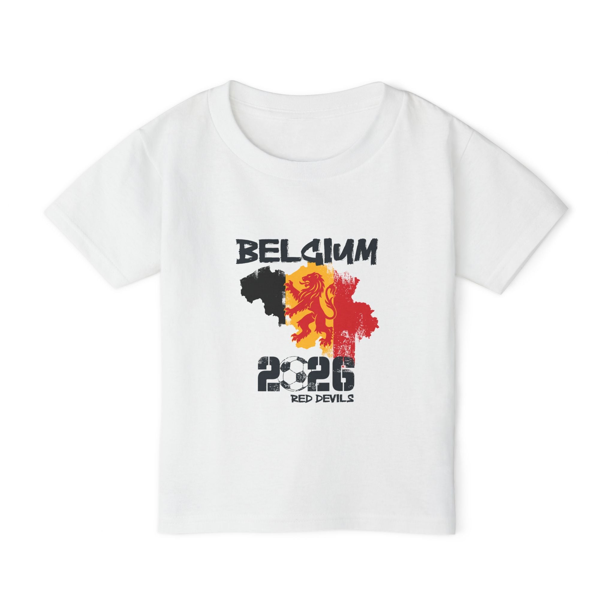 Belgium 2026 Red Devils Lion Vlaanderen T-Shirt