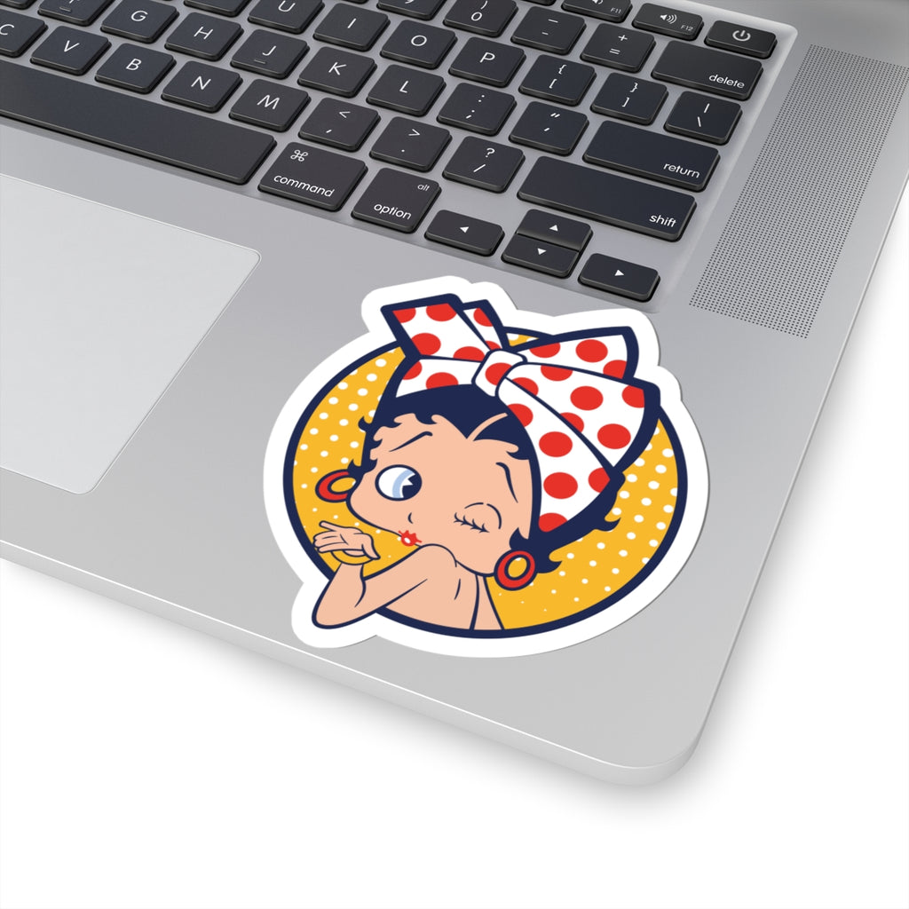 Arepa Retro Betty Bop Stickers