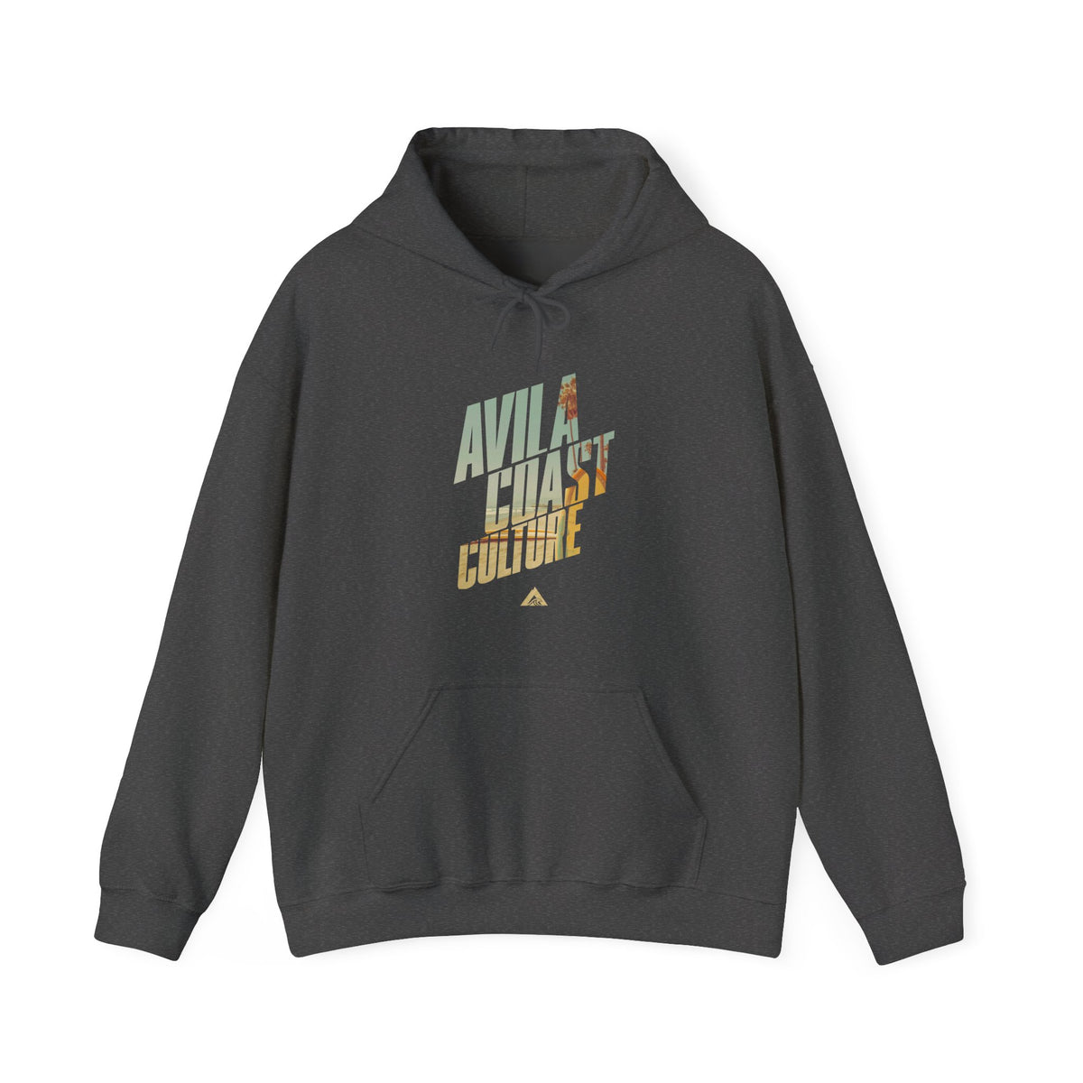 Coastal Surf Hoodie — Avila Coast Culture Graphic Pullover