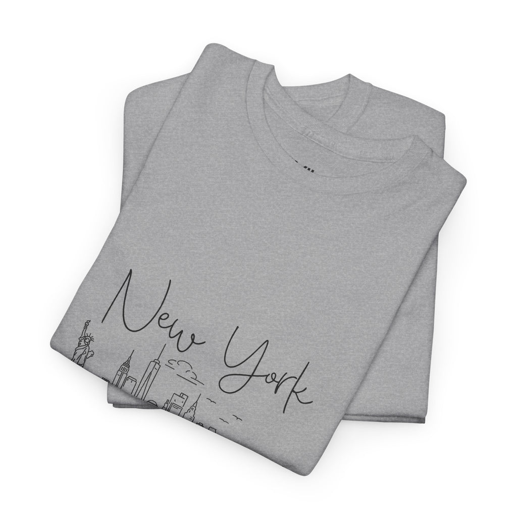 New York Skyline Graphic T-Shirt