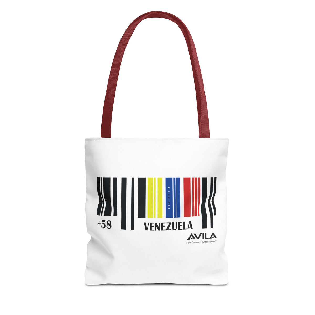 Venezuela Flag Barcode Tote Bag