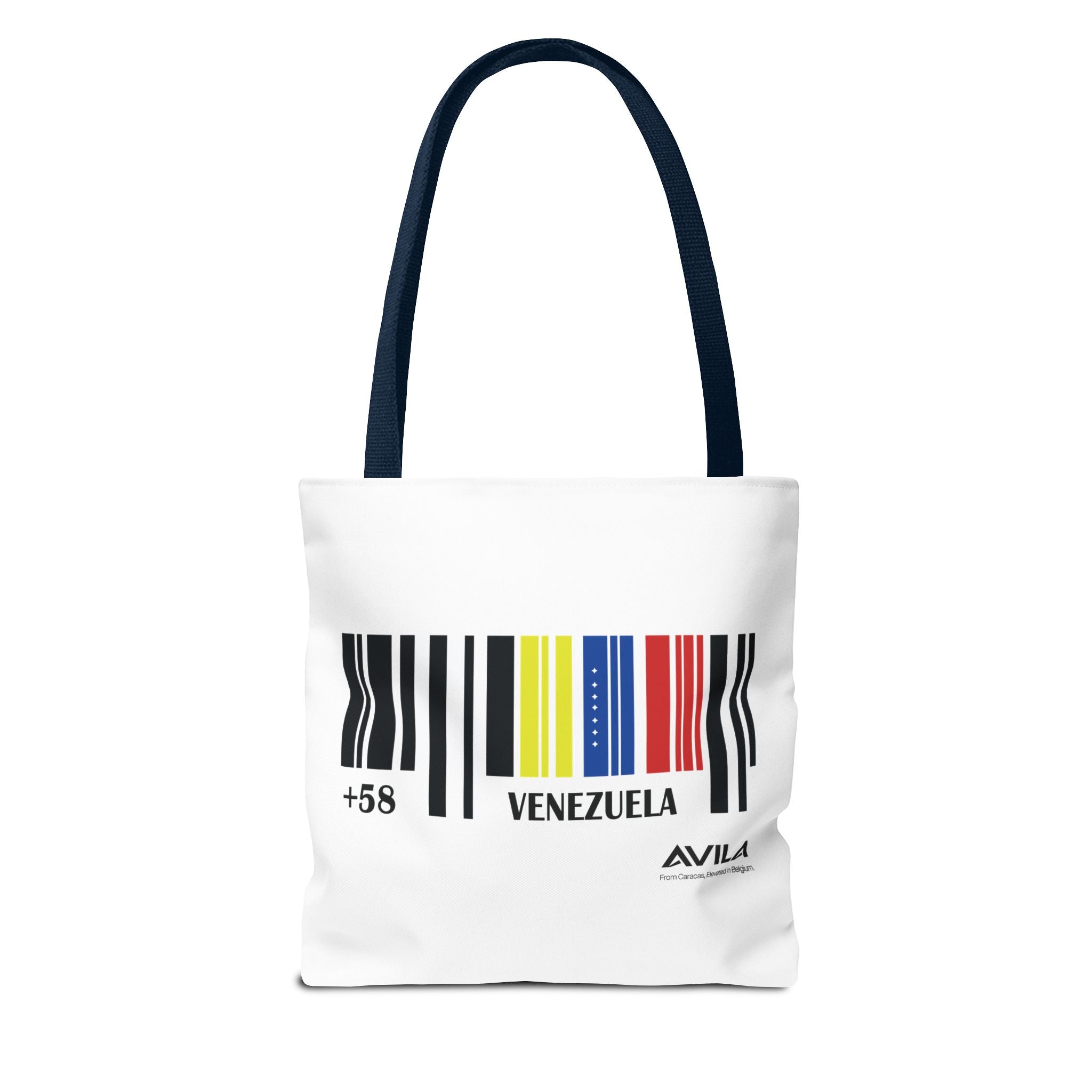 Venezuela Flag Barcode Tote Bag