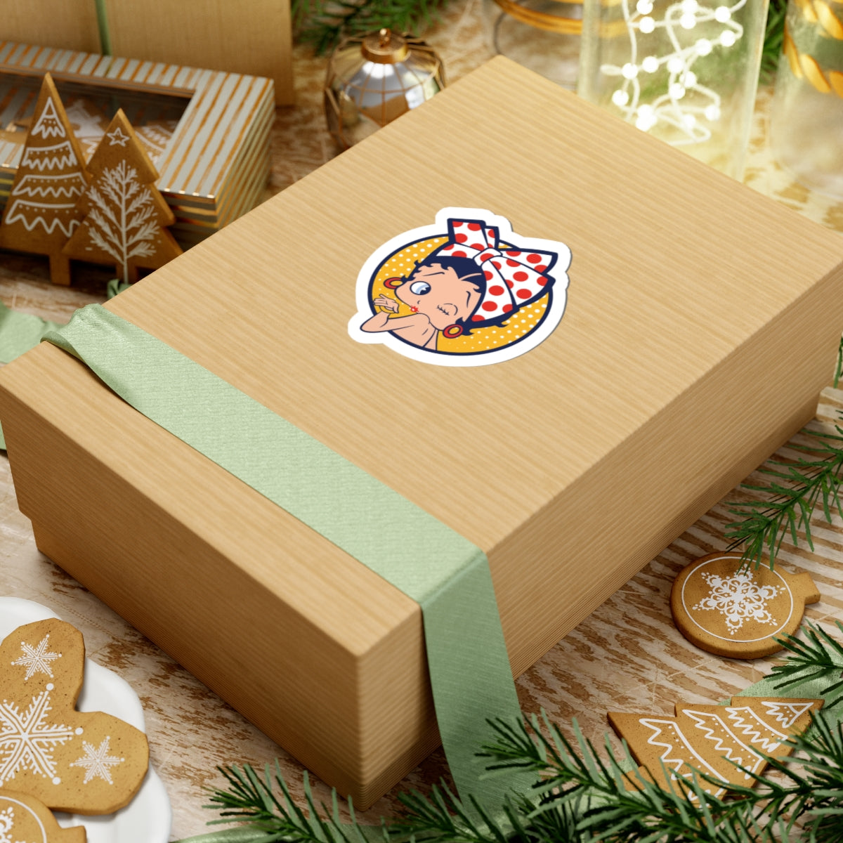 Arepa Retro Betty Bop Stickers