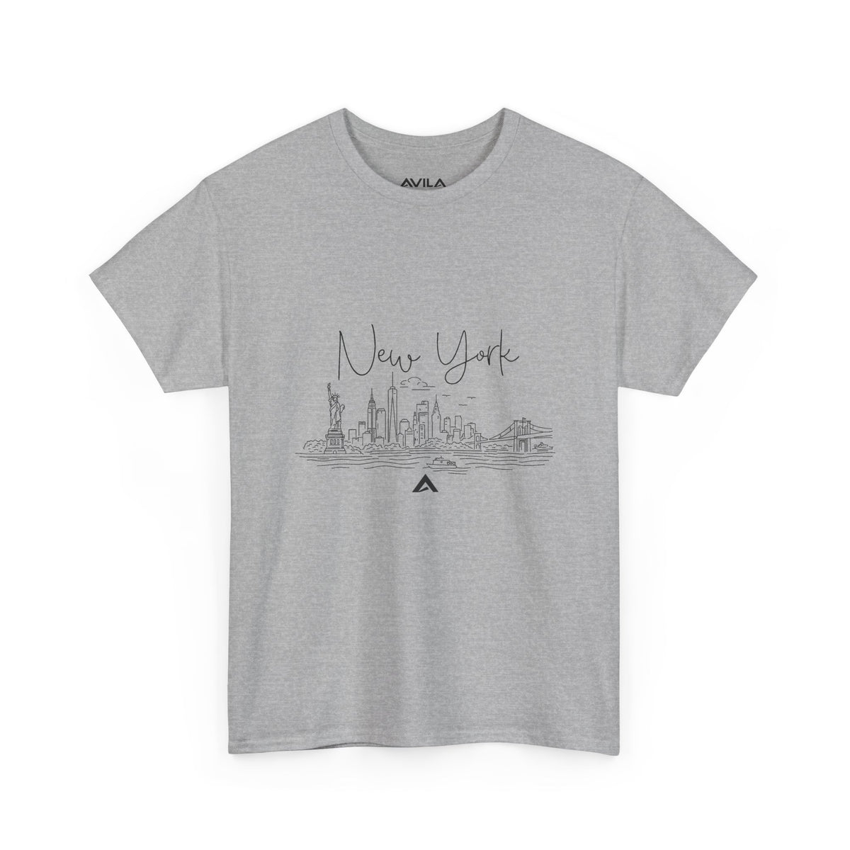 New York Skyline Graphic T-Shirt