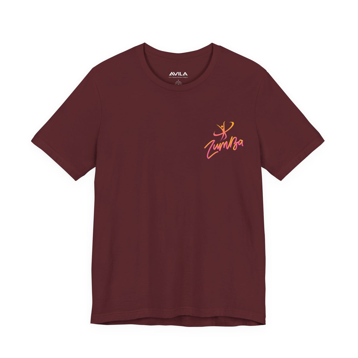 Zumba Dance Script Chest Tee