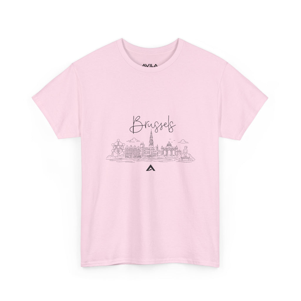 Brussels Belgium Skyline  T-Shirt