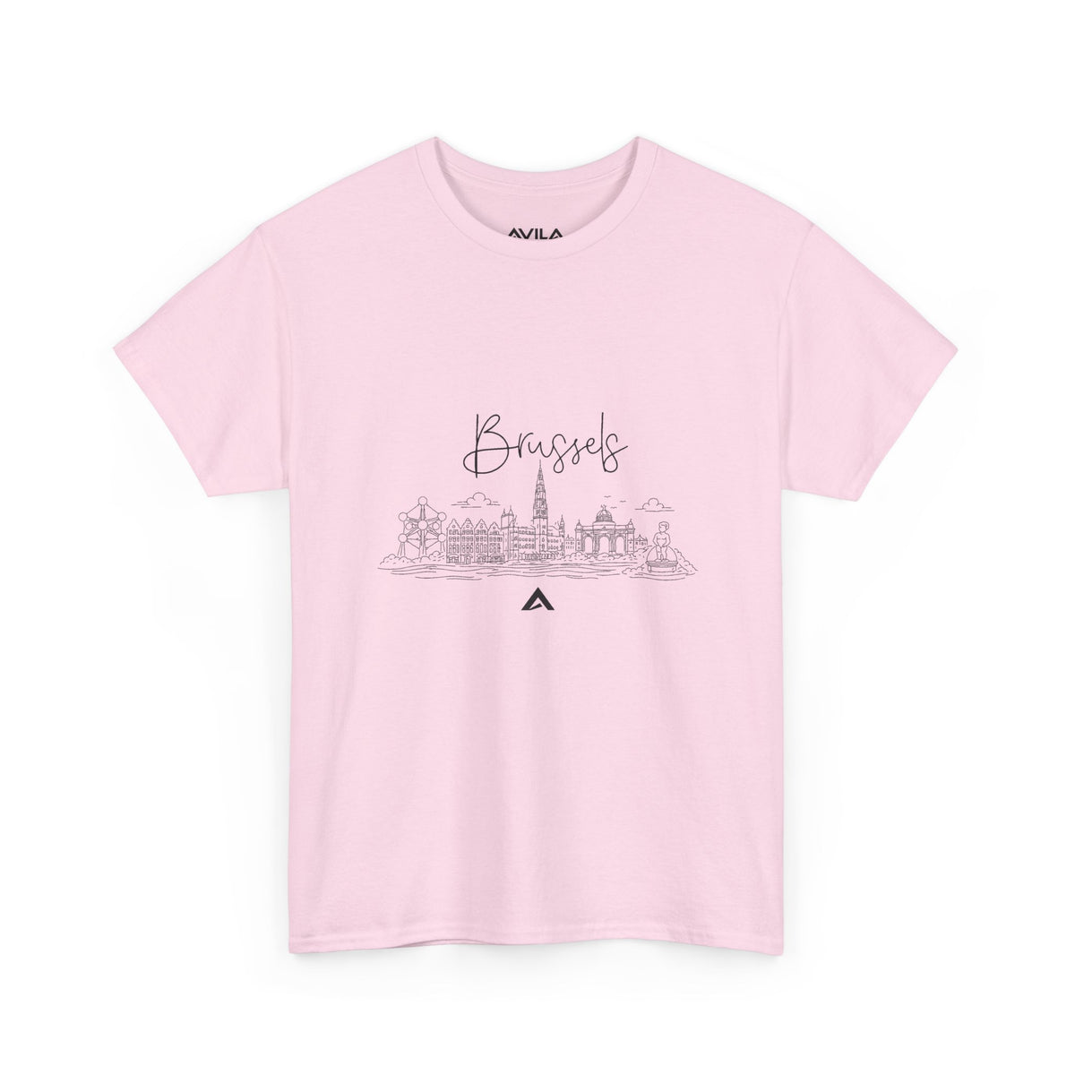 Brussels Belgium Skyline  T-Shirt
