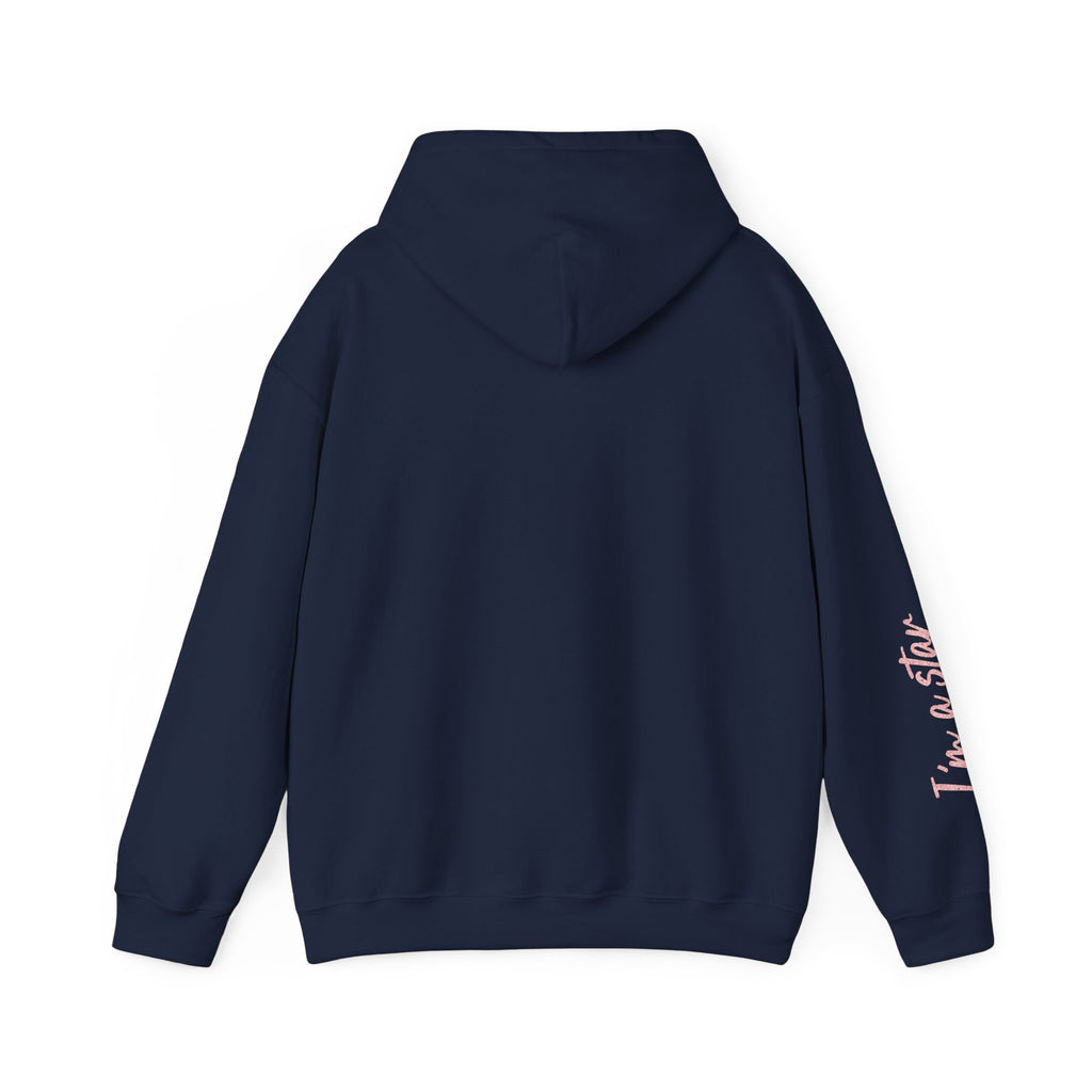 Pink Glitter Stars Sweter