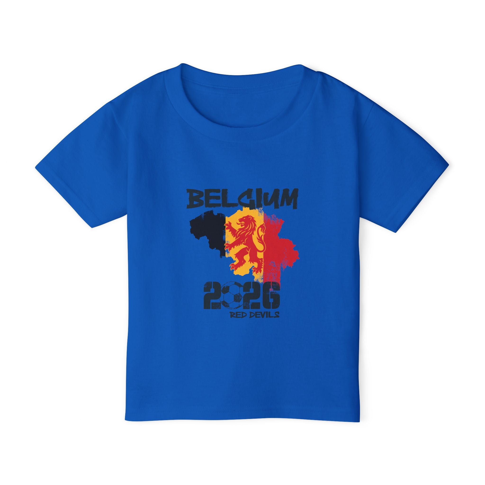 Belgium 2026 Red Devils Lion Vlaanderen T-Shirt